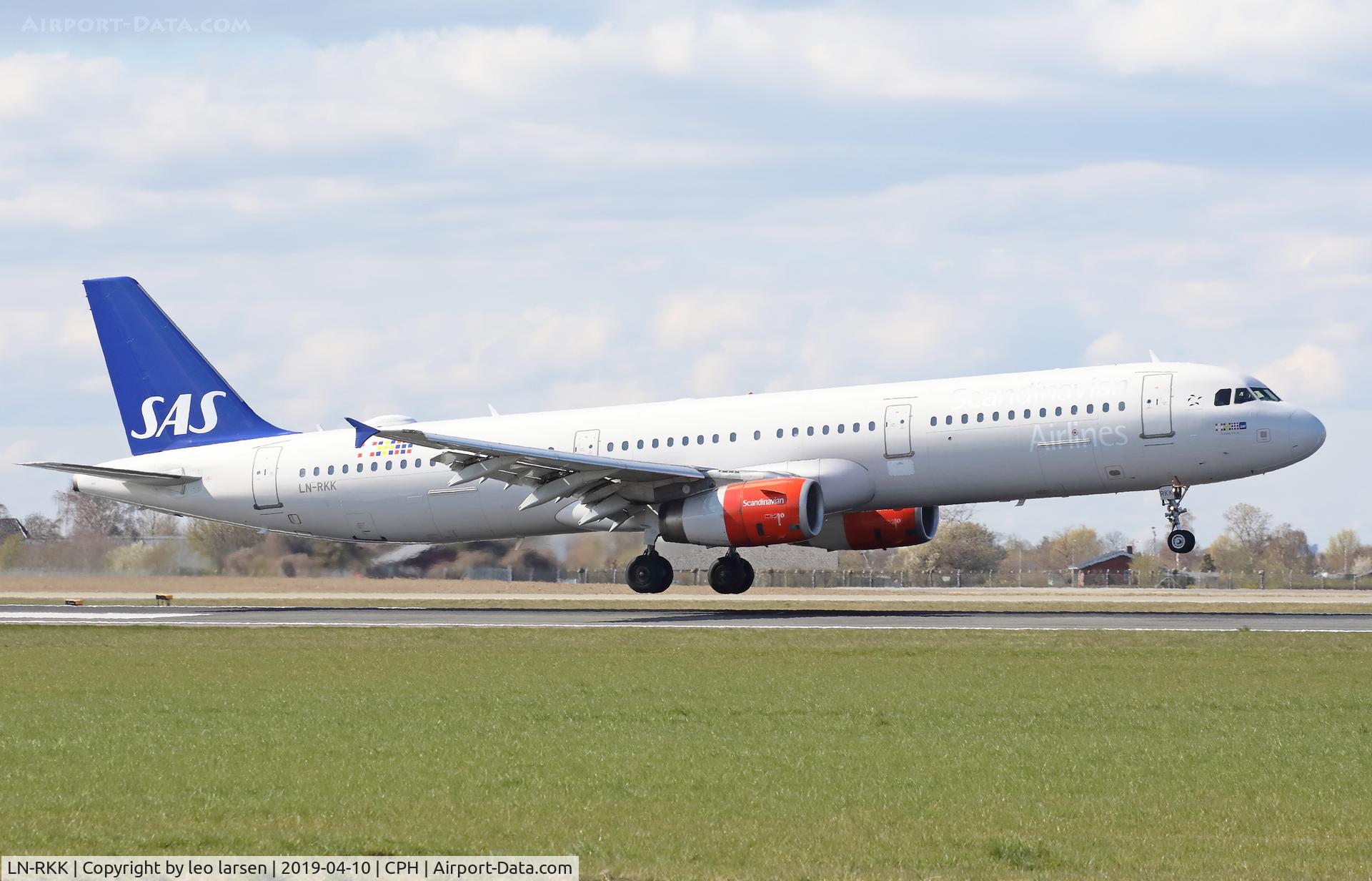 LN-RKK, 2002 Airbus A321-232 C/N 1848, Copenhagen 10.4.2019