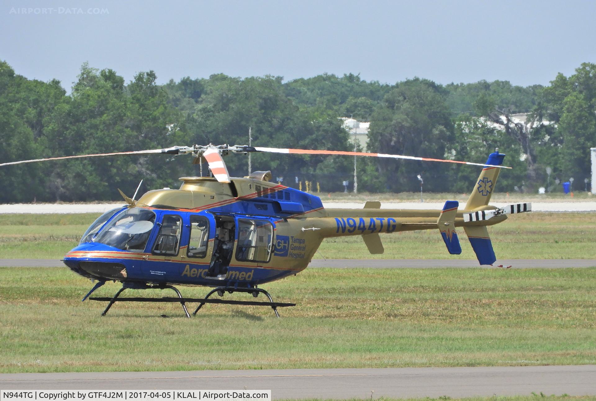 N944TG, 2012 Bell 407 C/N 54377, N944TG  at Sun 'n Fun, Lakeland 5.4.17
