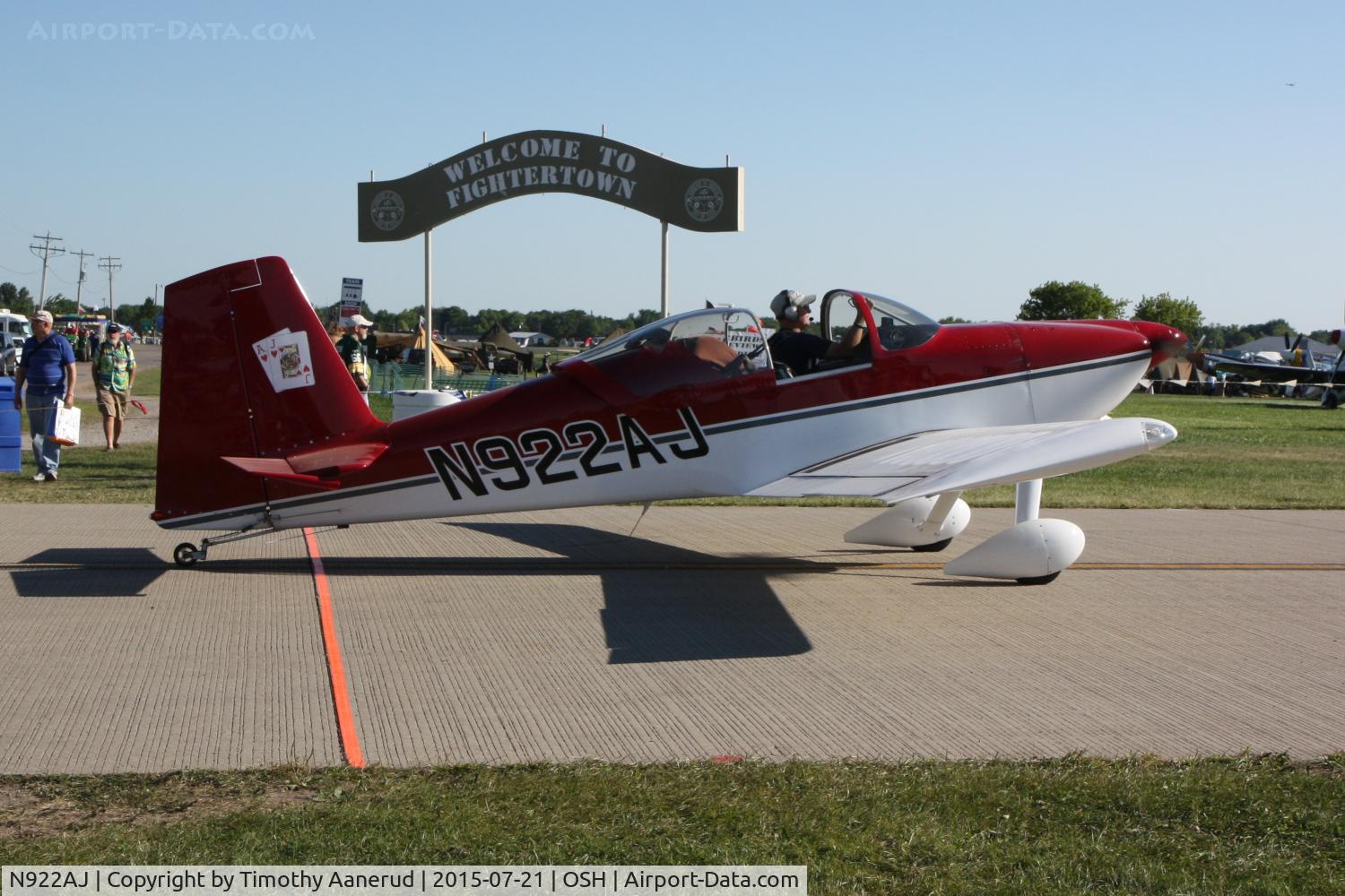 N922AJ, 2006 Vans RV-7 C/N 70221, 2006 Vans RV-7, c/n: 70221