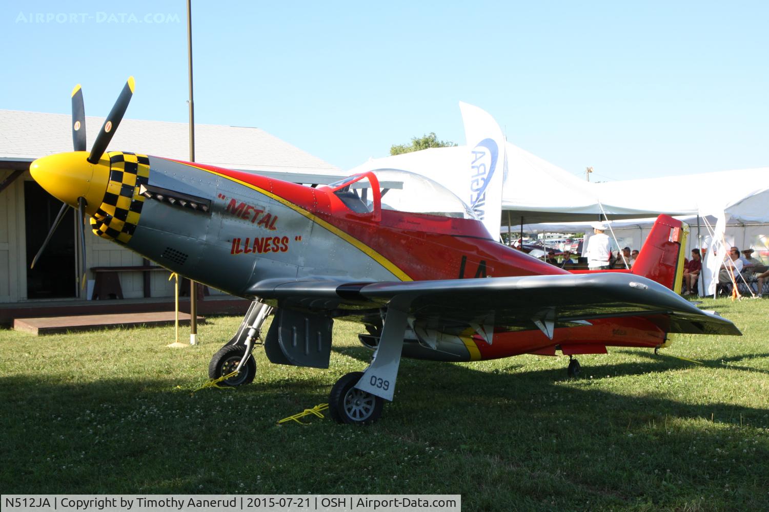 N512JA, Titan T-51 Mustang C/N 39, Titan T-51 Mustang, c/n: 39