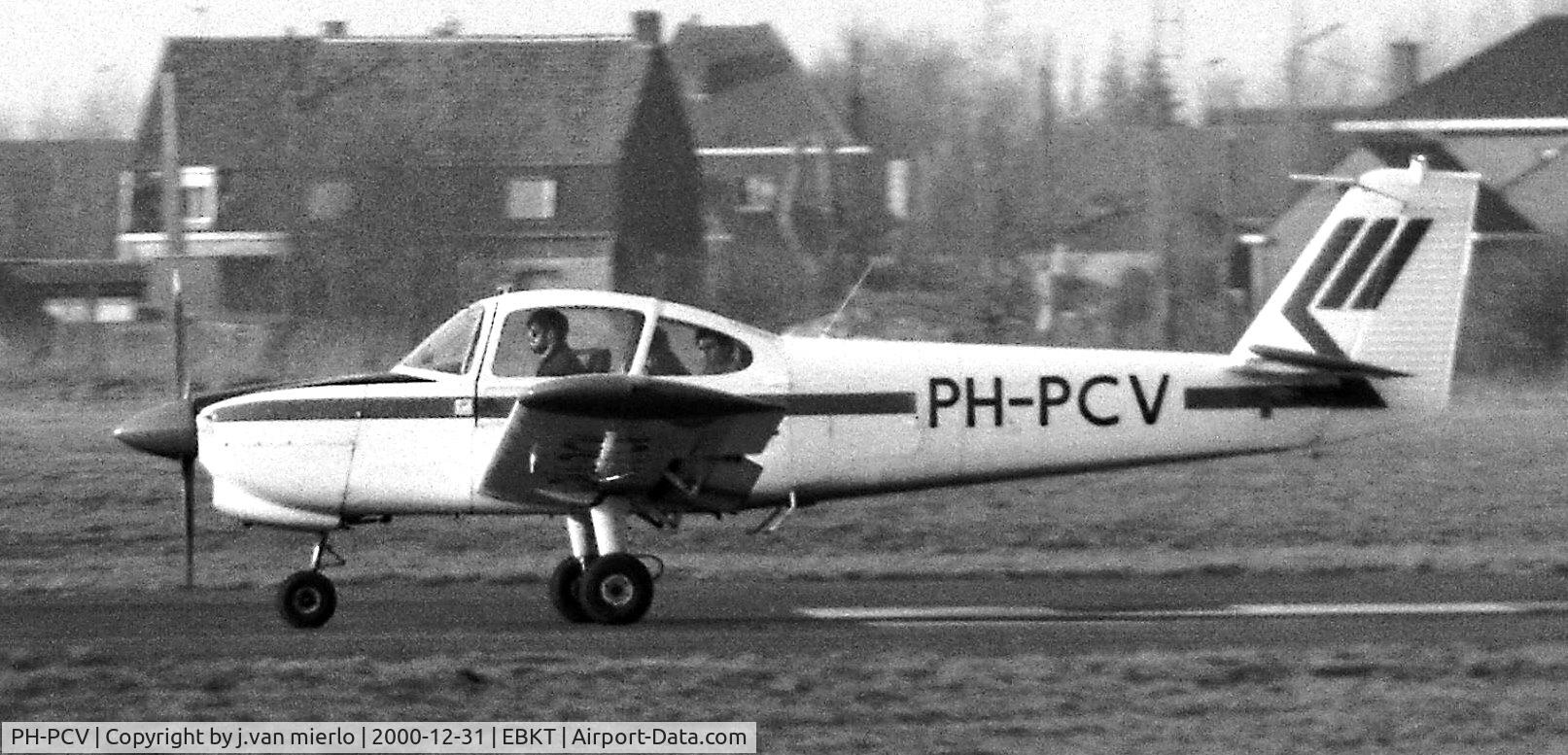PH-PCV, Fuji FA-200-180AO Aero Subaru C/N 271, Wevelgem, Kortrijk, Belgium '80s