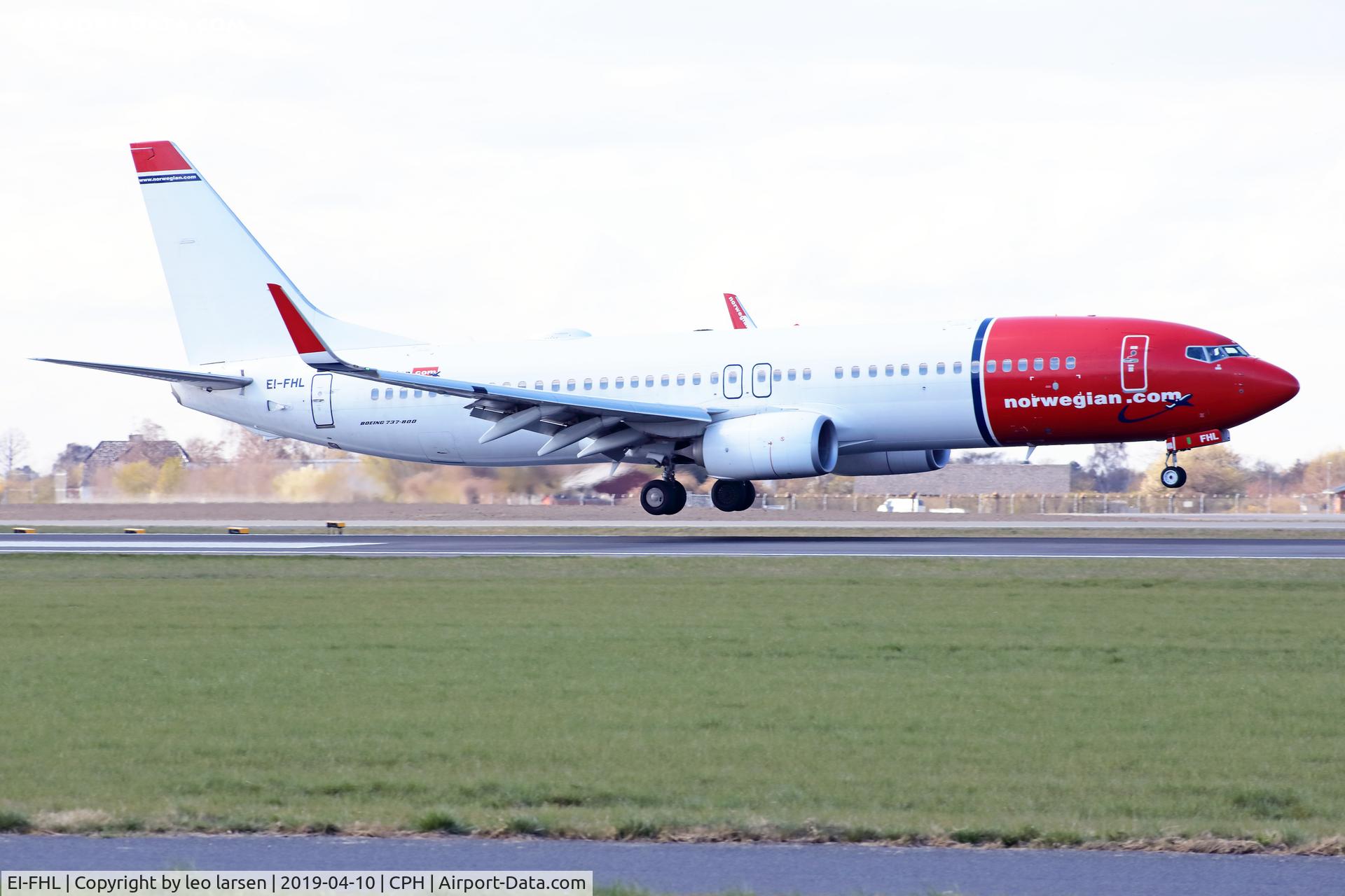 EI-FHL, 2015 Boeing 737-8JP C/N 42078, Copenhagen 10.4.2019