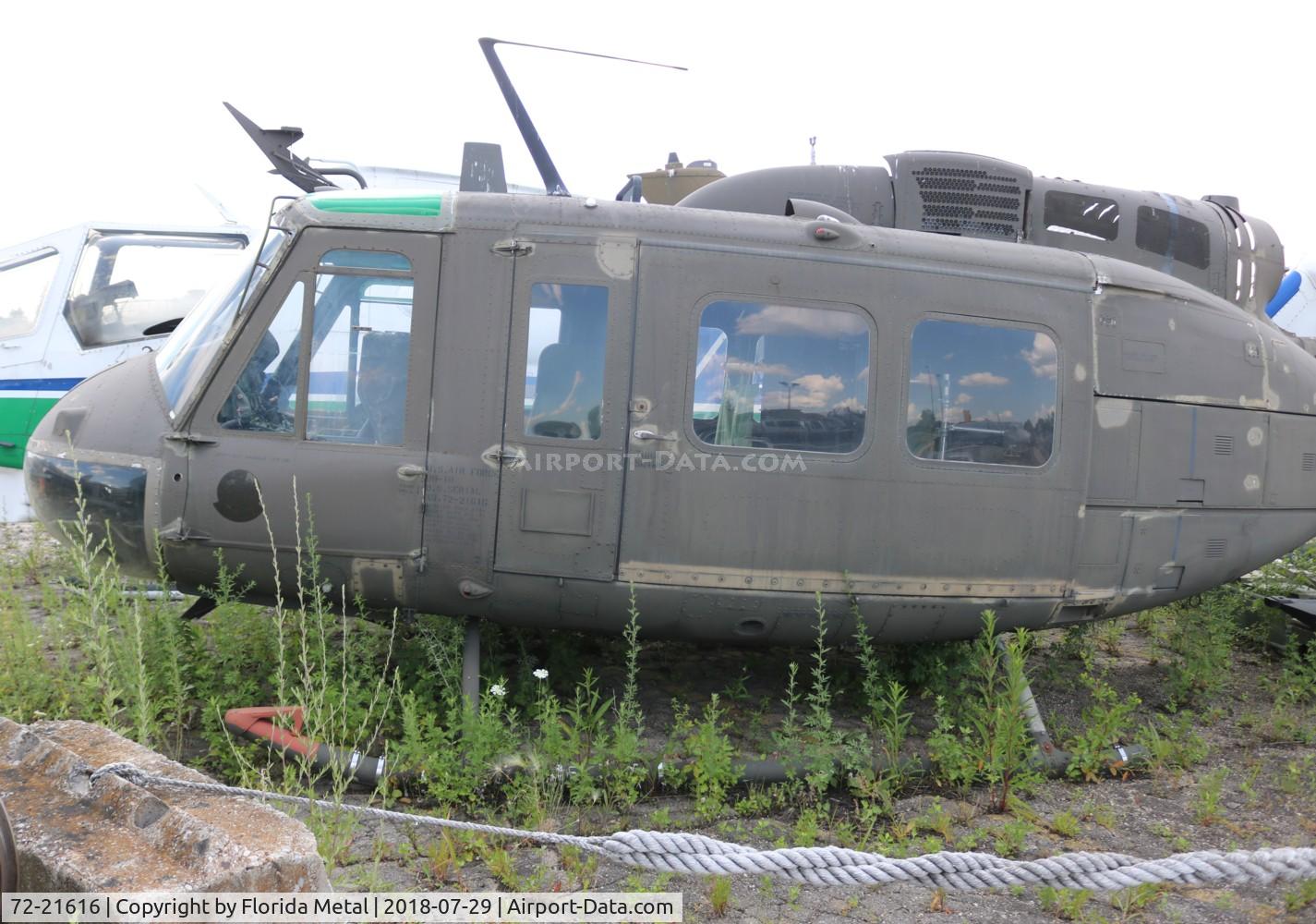 72-21616, 1972 Bell UH-1H Iroquois C/N 13315, Huey at Russell