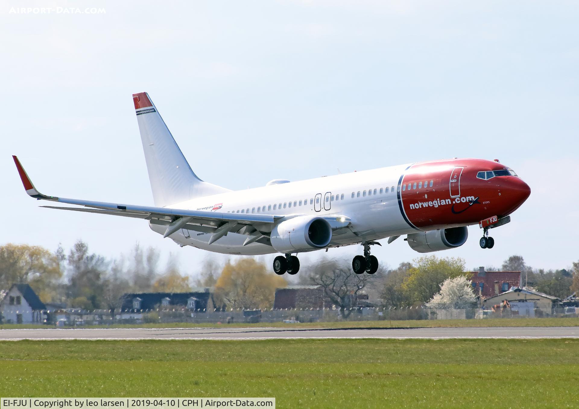 EI-FJU, 2016 Boeing 737-8JP C/N 42273, Copenhagen 10.4.2019