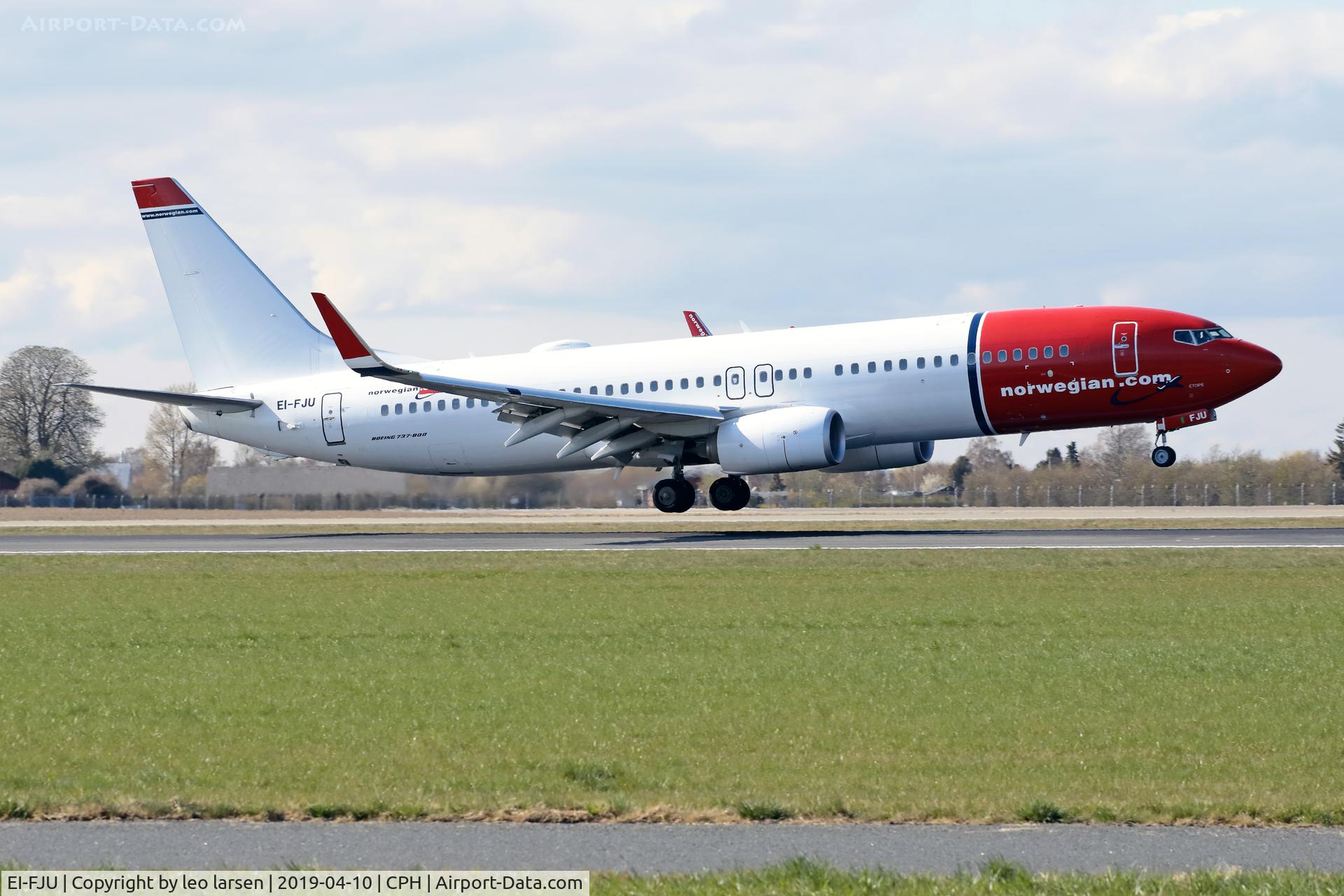 EI-FJU, 2016 Boeing 737-8JP C/N 42273, Copenhagen 10.4.2019
