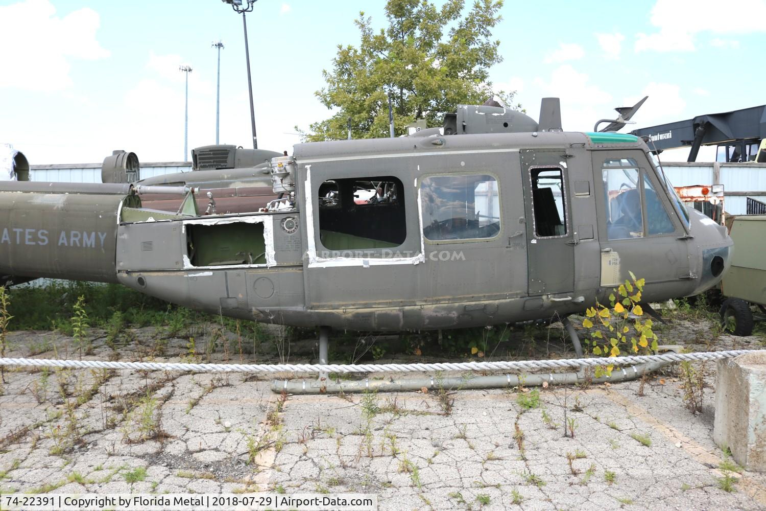 74-22391, 1974 Bell UH-1V Iroquois C/N 13715, UH-1V at Russell Museum