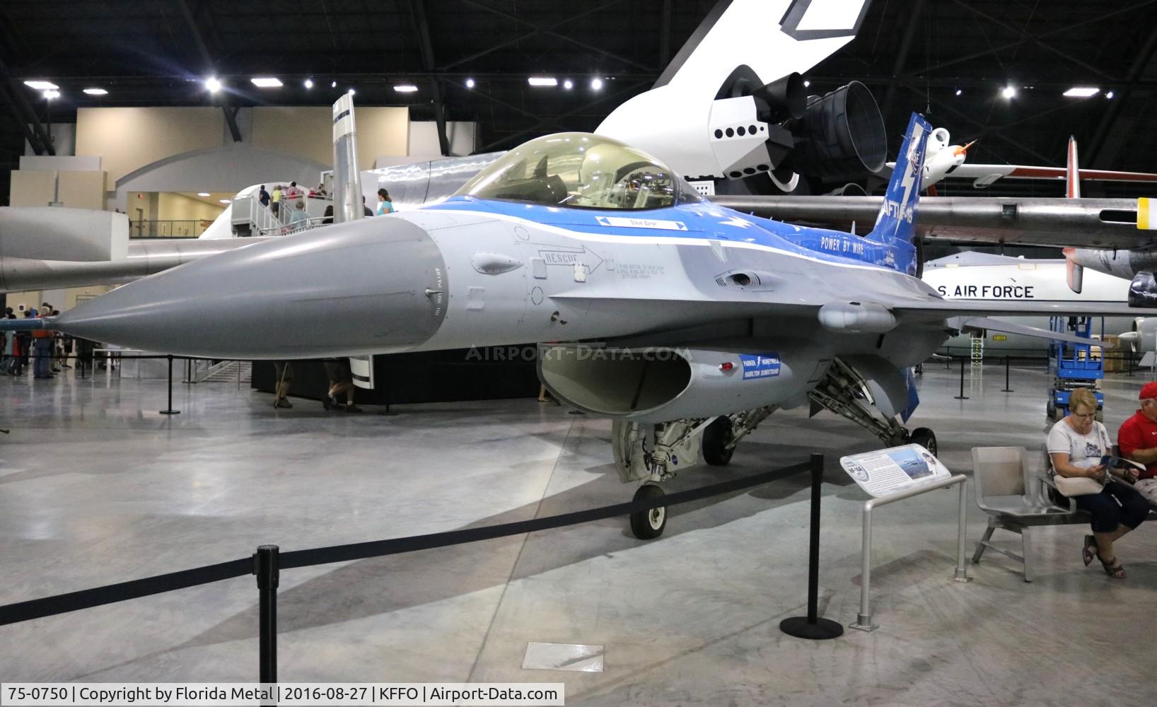 75-0750, 1975 General Dynamics YF-16A Fighting Falcon C/N 61-6, YF-16