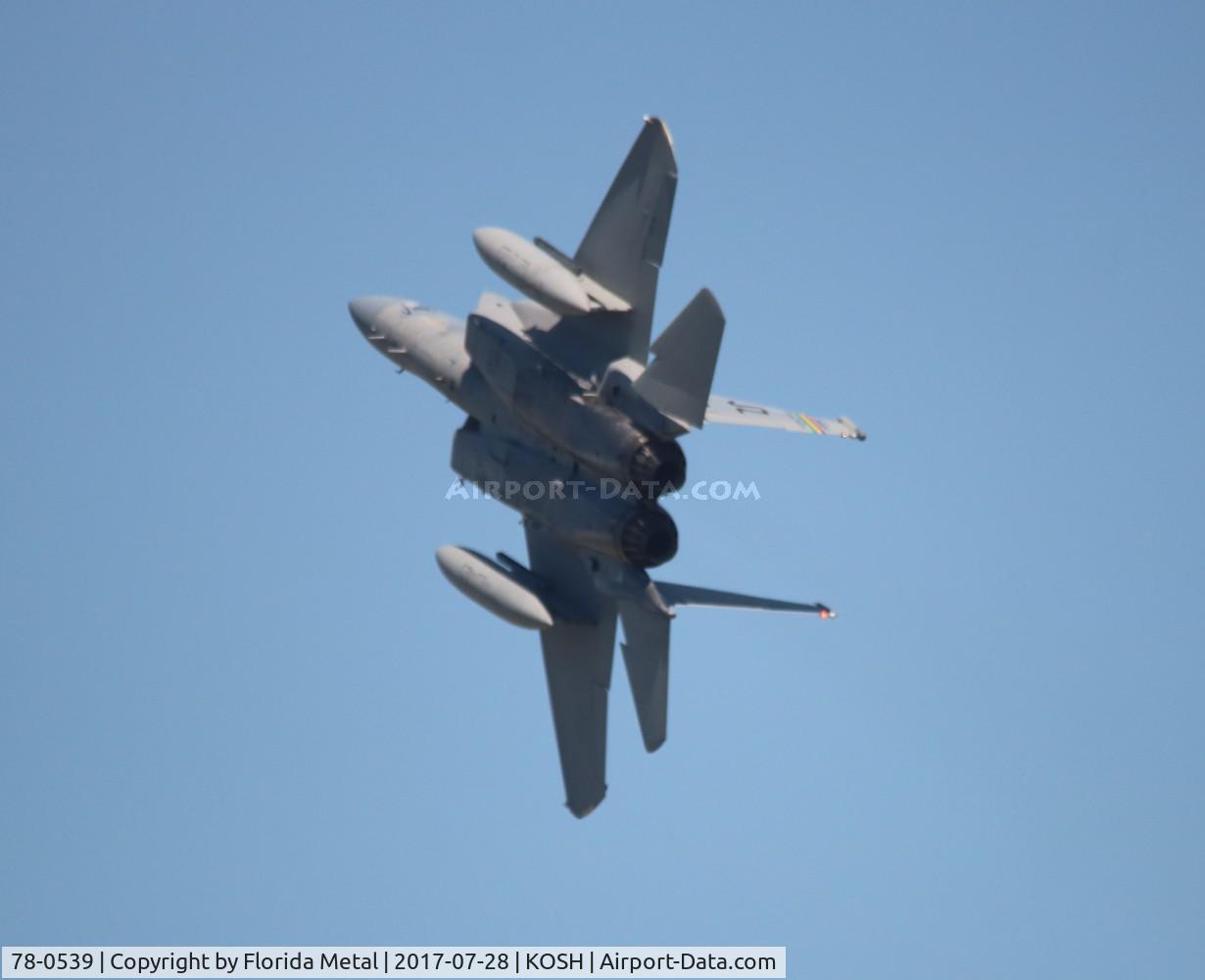 78-0539, 1978 McDonnell Douglas F-15C Eagle C/N 0529/C072, EAA Air Venture 2017
