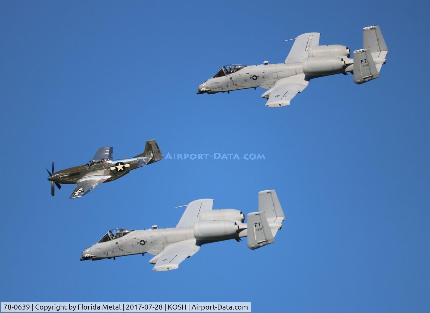 78-0639, 1978 Fairchild Republic A-10C Thunderbolt II C/N A10-0259, EAA Air Venture 2017