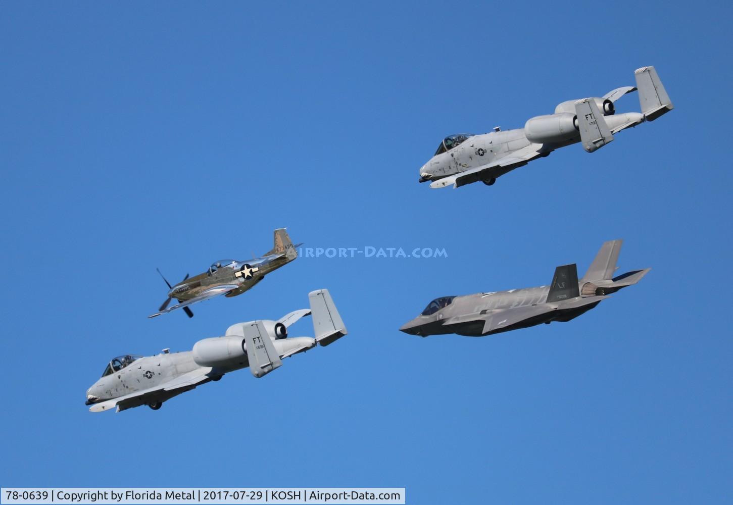78-0639, 1978 Fairchild Republic A-10C Thunderbolt II C/N A10-0259, EAA Air Venture 2017