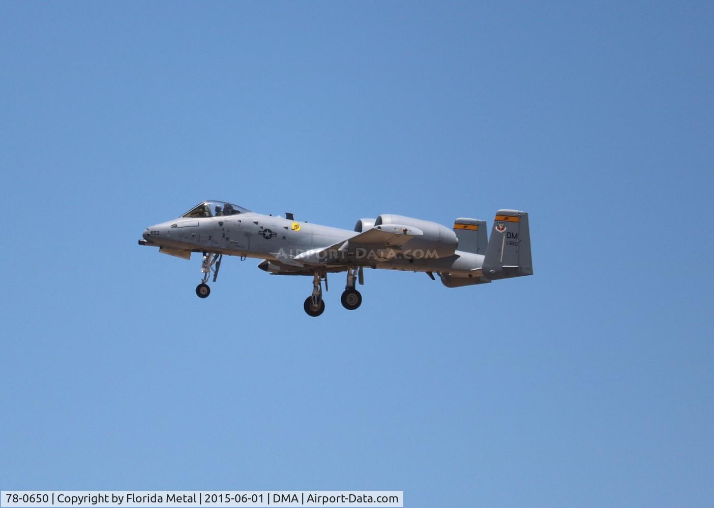 78-0650, 1978 Fairchild Republic A-10C Thunderbolt II C/N A10-0270, A-10C