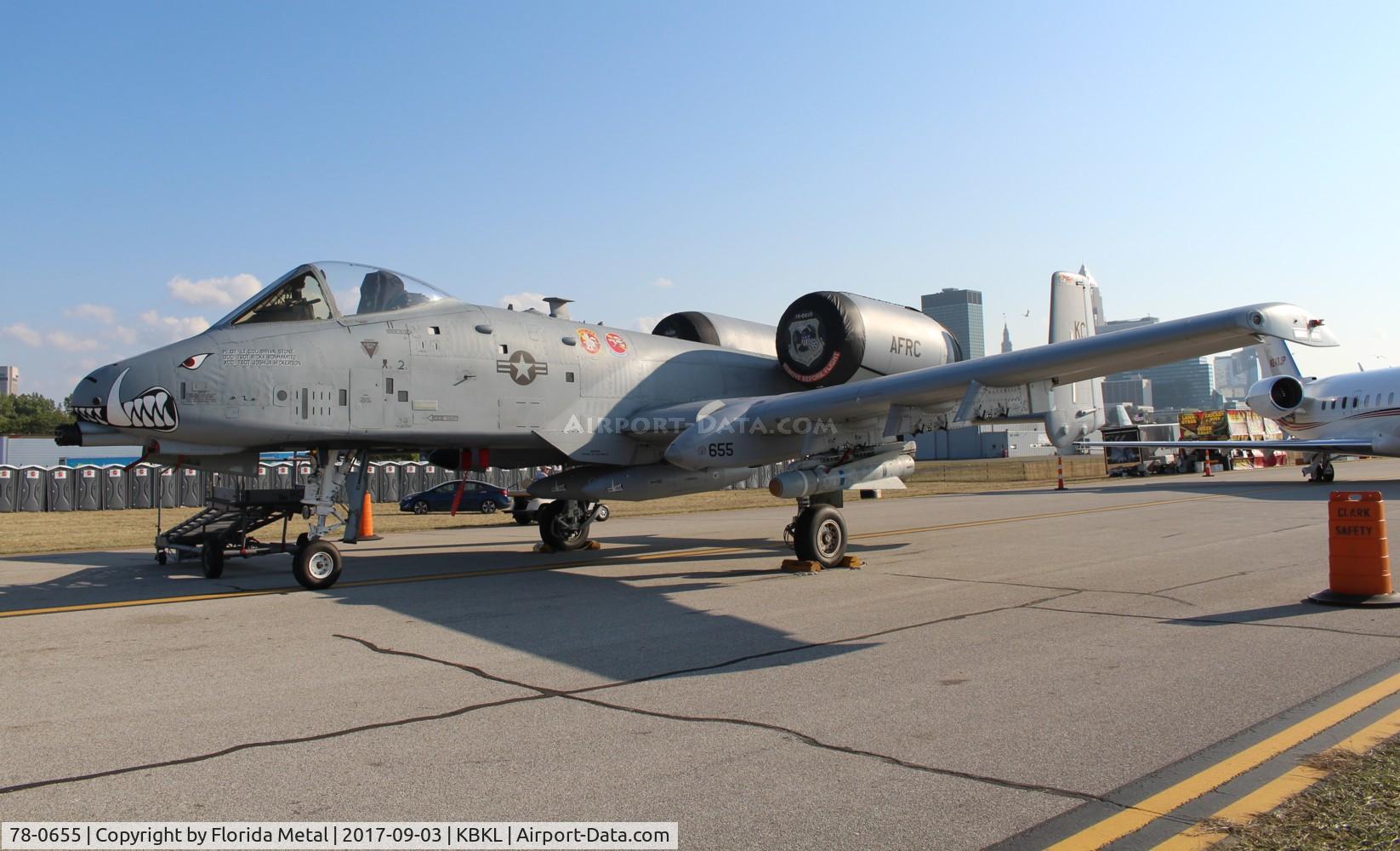 78-0655, 1978 Fairchild Republic A-10C Thunderbolt II C/N A10-0275, A-10A