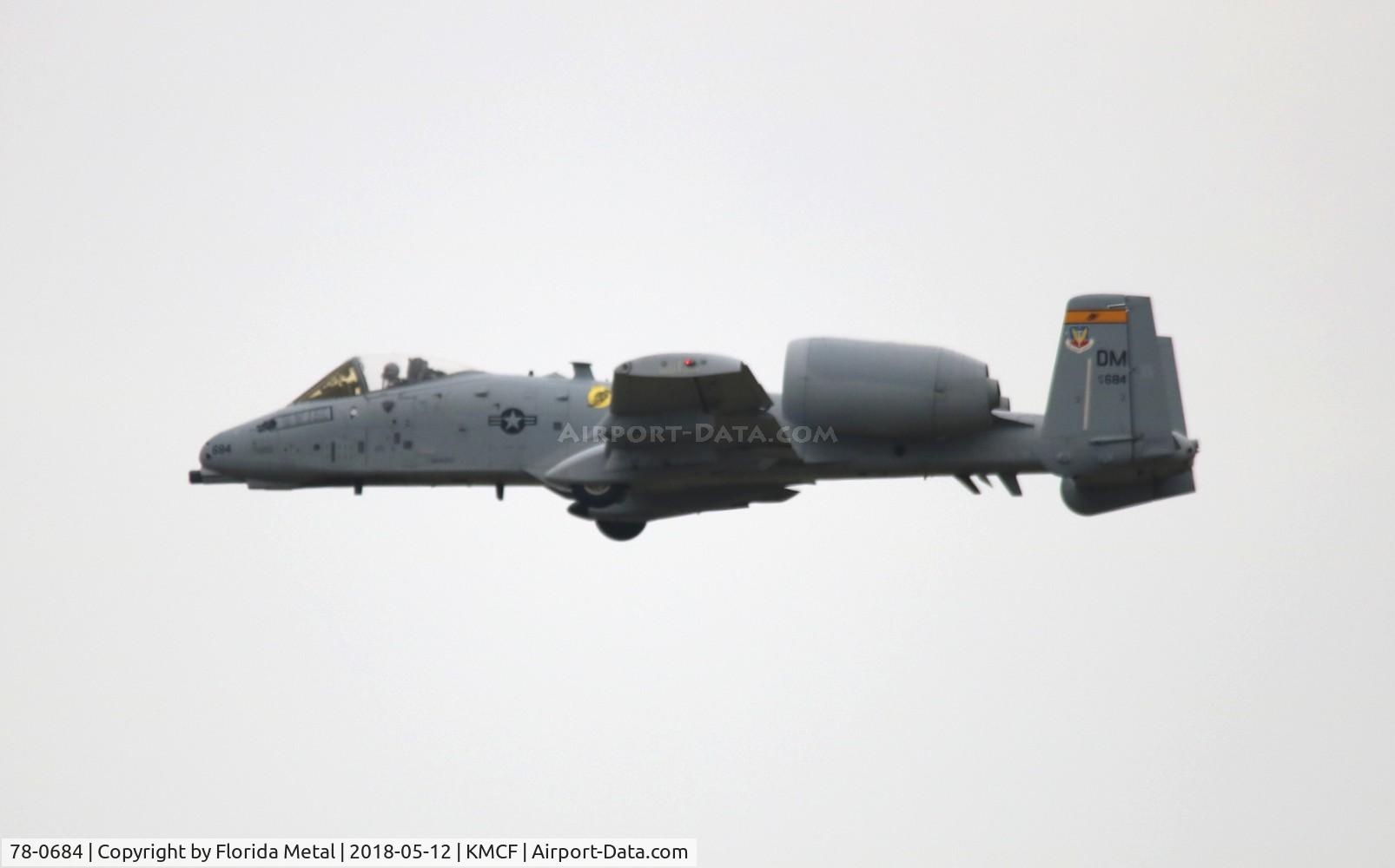 78-0684, 1978 Fairchild Republic A-10C Thunderbolt II C/N A10-0304, MacDill Air Fest 2018