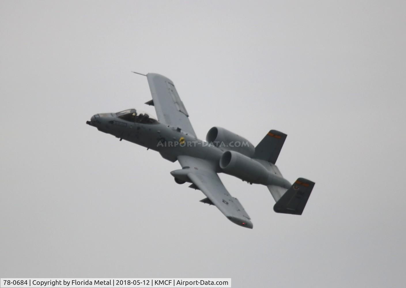 78-0684, 1978 Fairchild Republic A-10C Thunderbolt II C/N A10-0304, MacDill Air Fest 2018