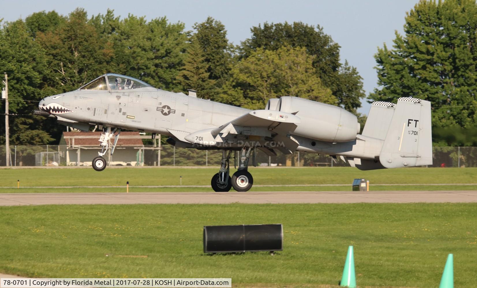 78-0701, 1978 Fairchild Republic A-10C Thunderbolt II C/N A10-0321, EAA Air Venture 2017