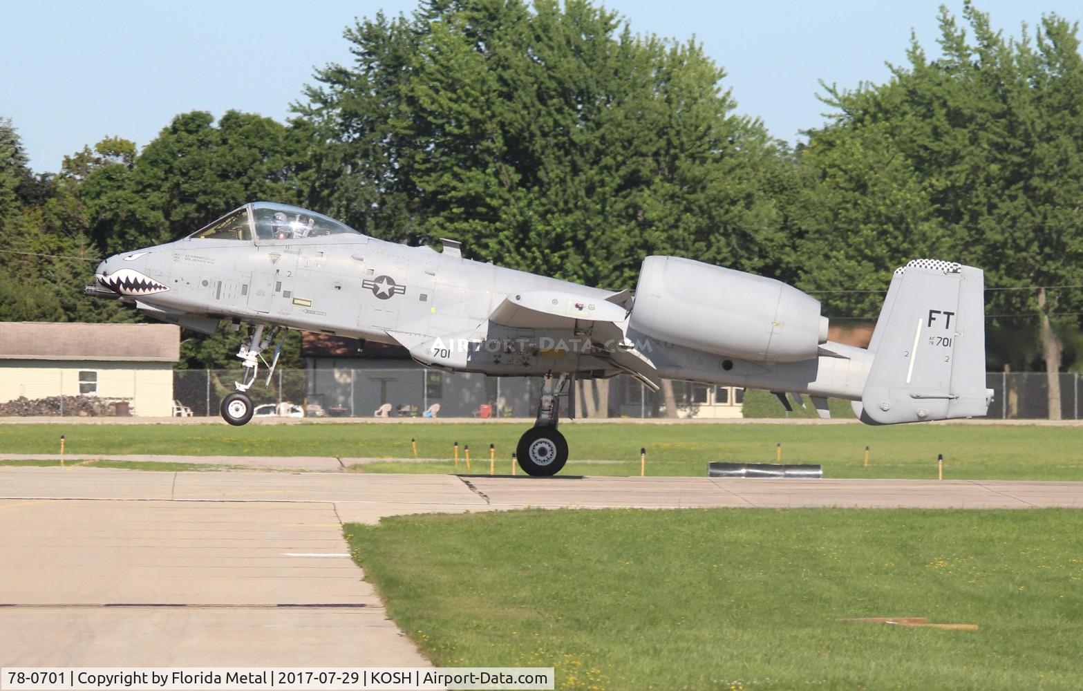 78-0701, 1978 Fairchild Republic A-10C Thunderbolt II C/N A10-0321, EAA Air Venture 2017