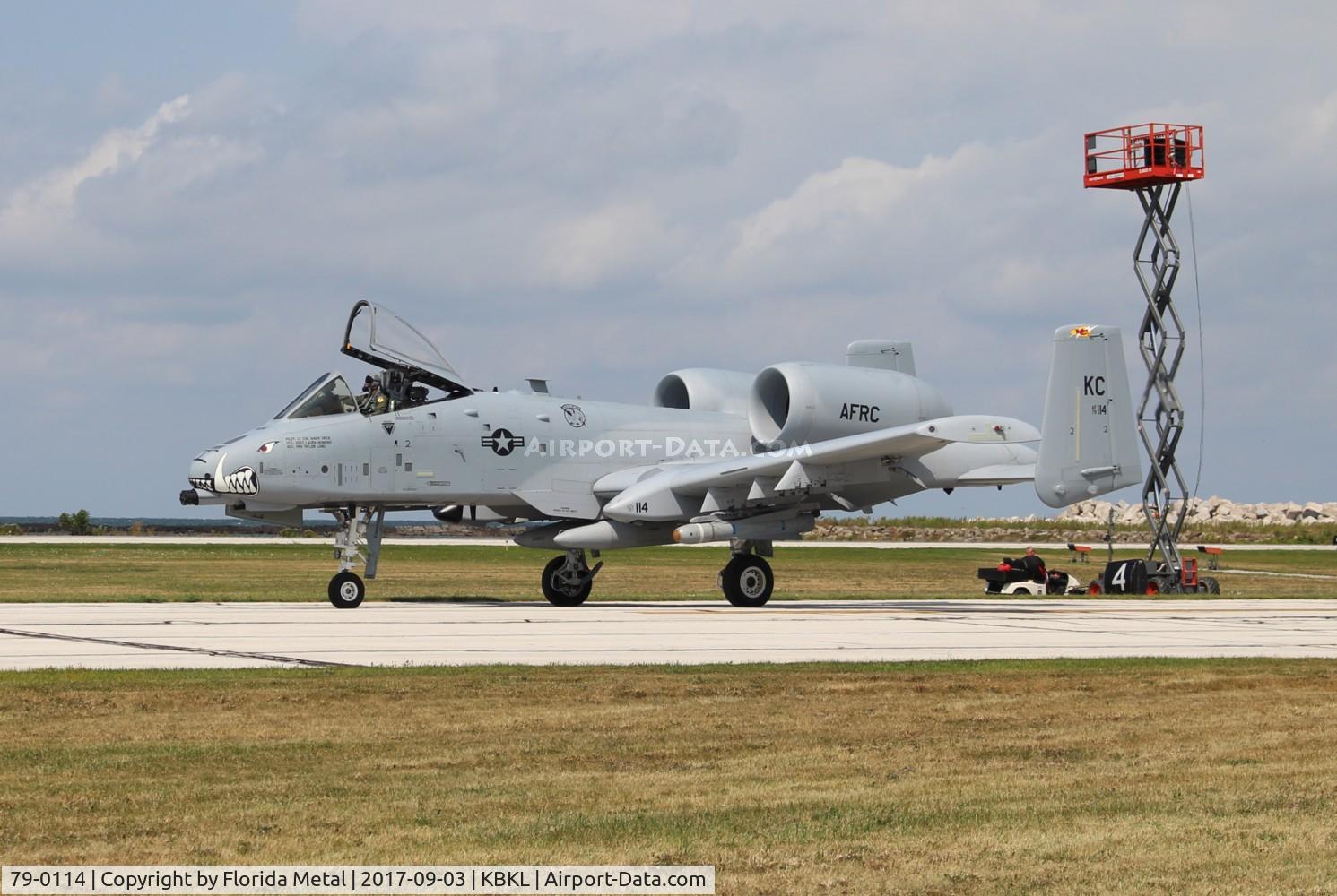 79-0114, 1979 Fairchild Republic A-10C Thunderbolt II C/N A10-0378, Cleveland Airshow 2017