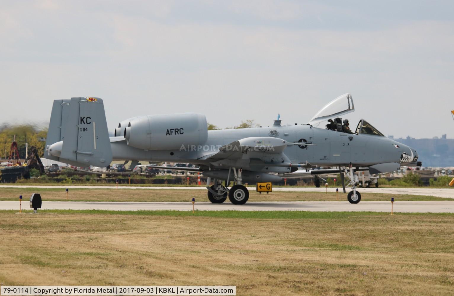 79-0114, 1979 Fairchild Republic A-10C Thunderbolt II C/N A10-0378, Cleveland Airshow 2017