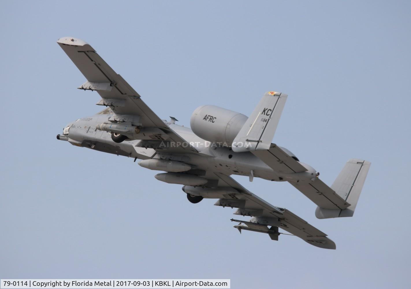 79-0114, 1979 Fairchild Republic A-10C Thunderbolt II C/N A10-0378, Cleveland Airshow 2017