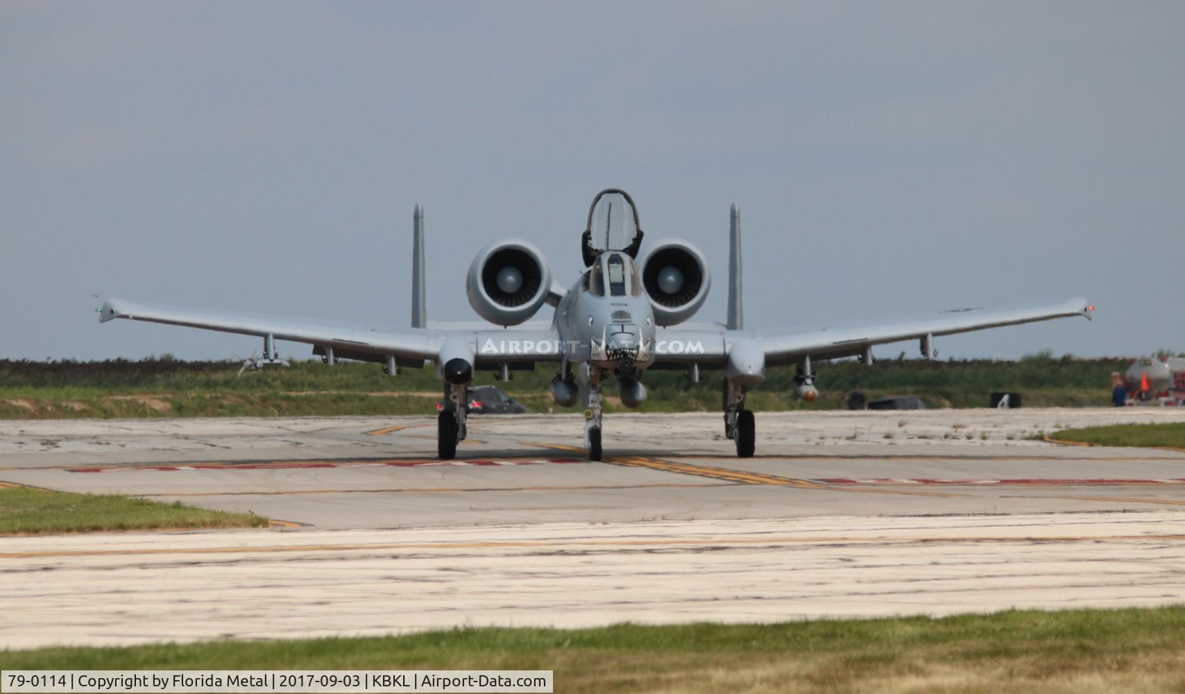 79-0114, 1979 Fairchild Republic A-10C Thunderbolt II C/N A10-0378, Cleveland Airshow 2017