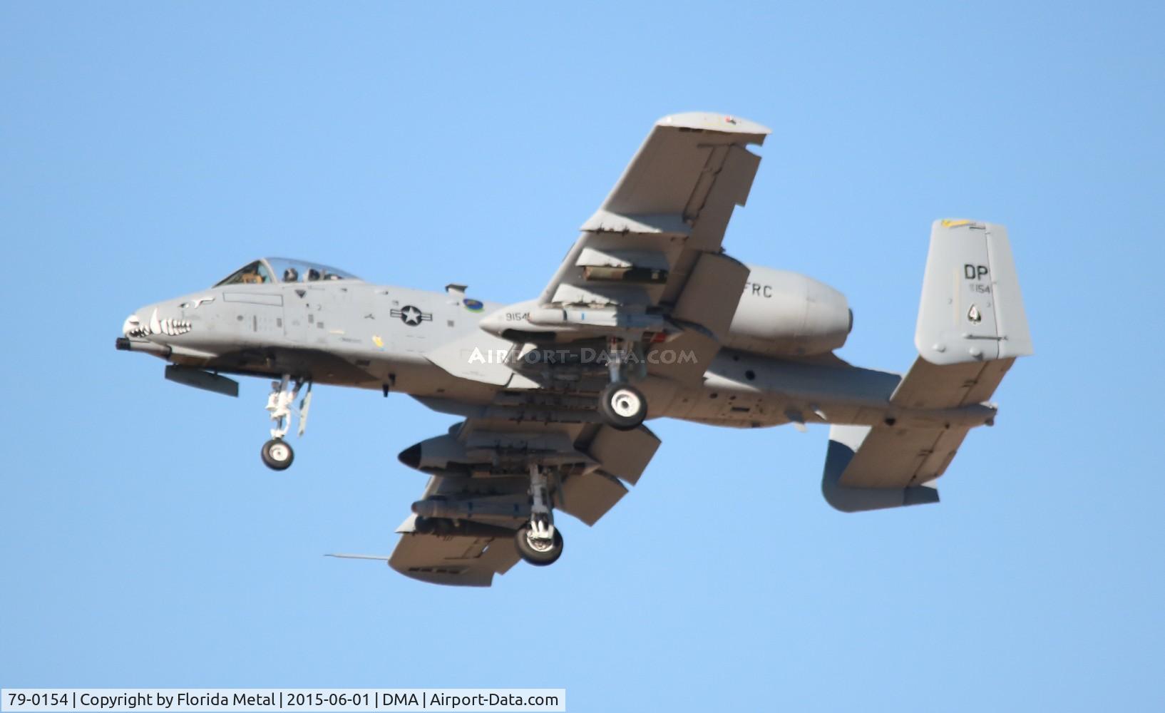 79-0154, 1979 Fairchild Republic A-10C Thunderbolt II C/N A10-0418, A-10C