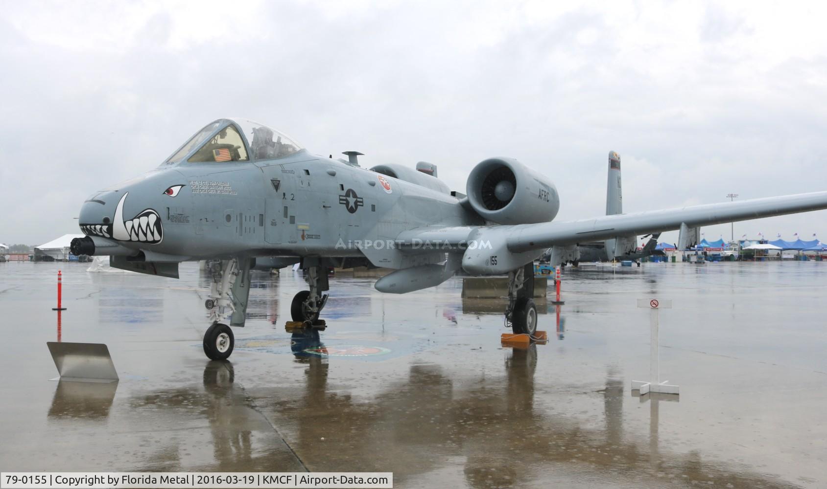79-0155, 1979 Fairchild Republic A-10C Thunderbolt II C/N A10-0419, MacDill Air Fest 2016