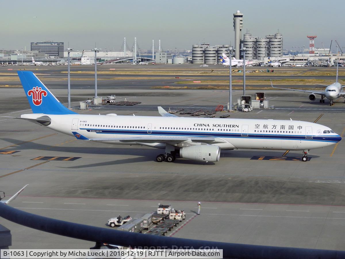 B-1063, 2018 Airbus A330-343 C/N 1852, At Haneda