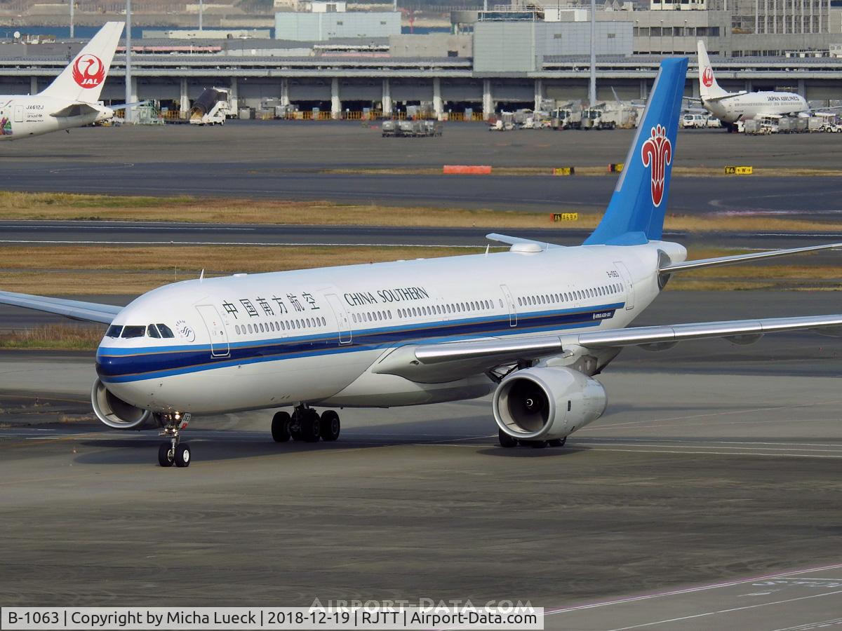 B-1063, 2018 Airbus A330-343 C/N 1852, At Haneda
