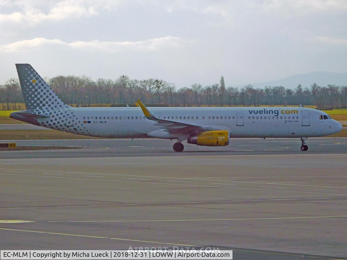 EC-MLM, 2016 Airbus A321-231 C/N 7108, At Schwechat