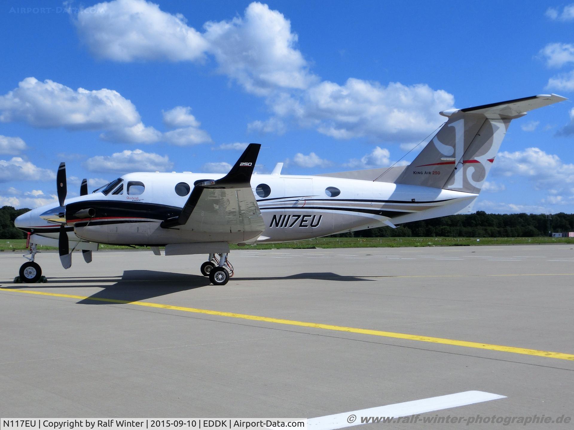 N117EU, 2011 Hawker Beechcraft B200GT King Air C/N BY-117, Hawker Beechcraft B200GT - Wells Fargo Bank - BY-117 - N117EU - 10.09.2015 - CGN