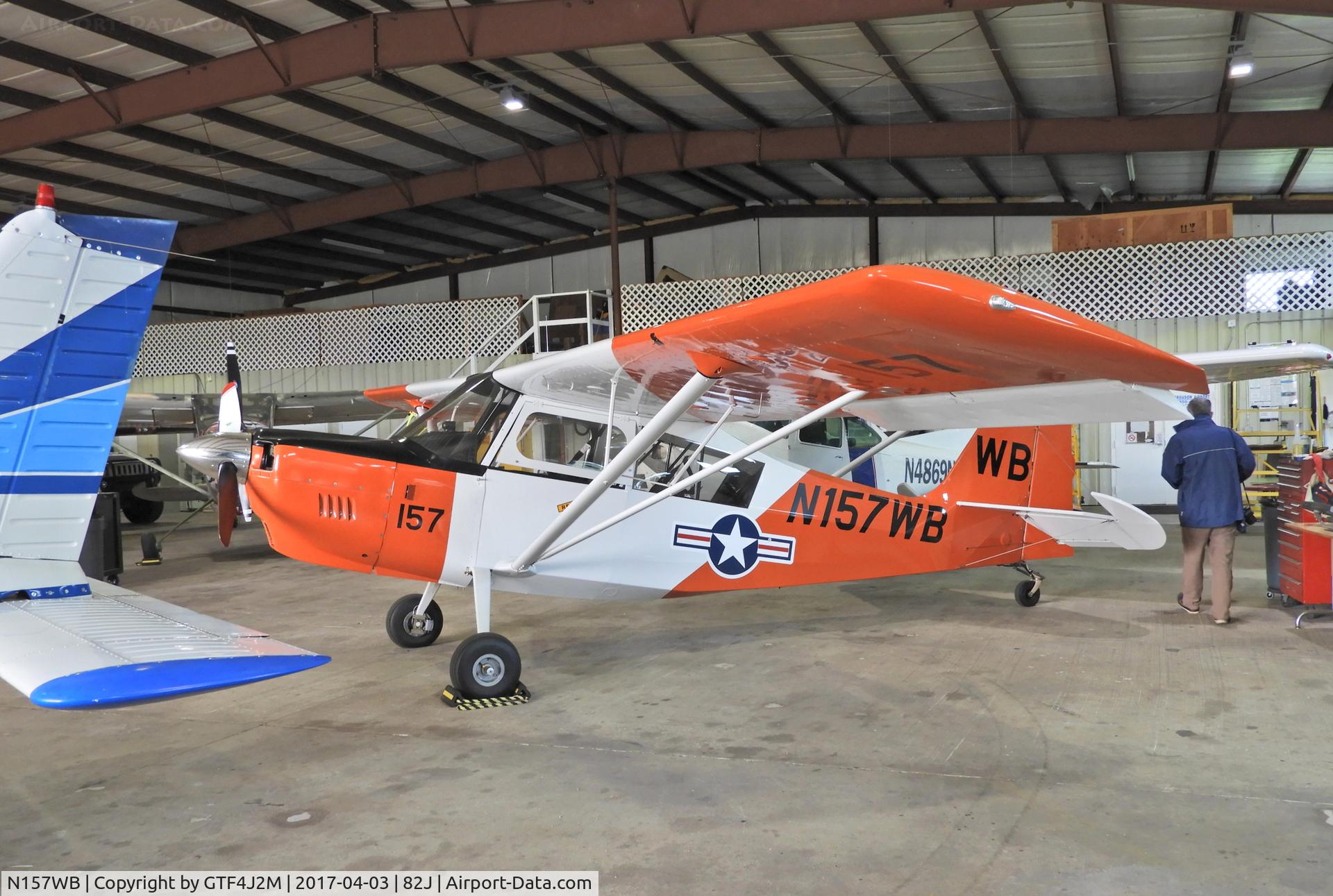N157WB, 2014 American Champion 8KCAB Super Decathlon Decathlon C/N 1139-2014, N157WB  at Ferguson 3.4.17  as '157-WB'  USCG c/s