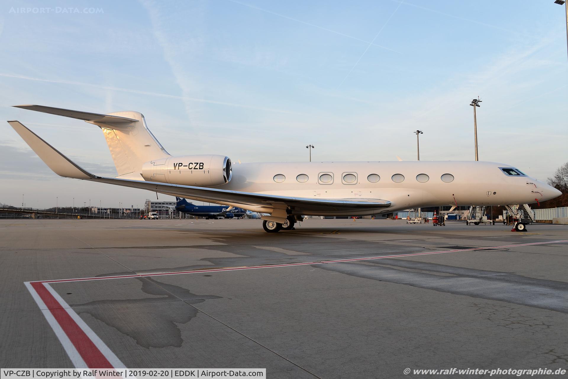 VP-CZB, 2015 Gulfstream Aerospace G650 (G-VI) C/N 6129, Gulfstream GVI G650 - PP PJS Jet Aviation Business Jets - 6129 - VP-CZB - 20.02.2019 - CGN