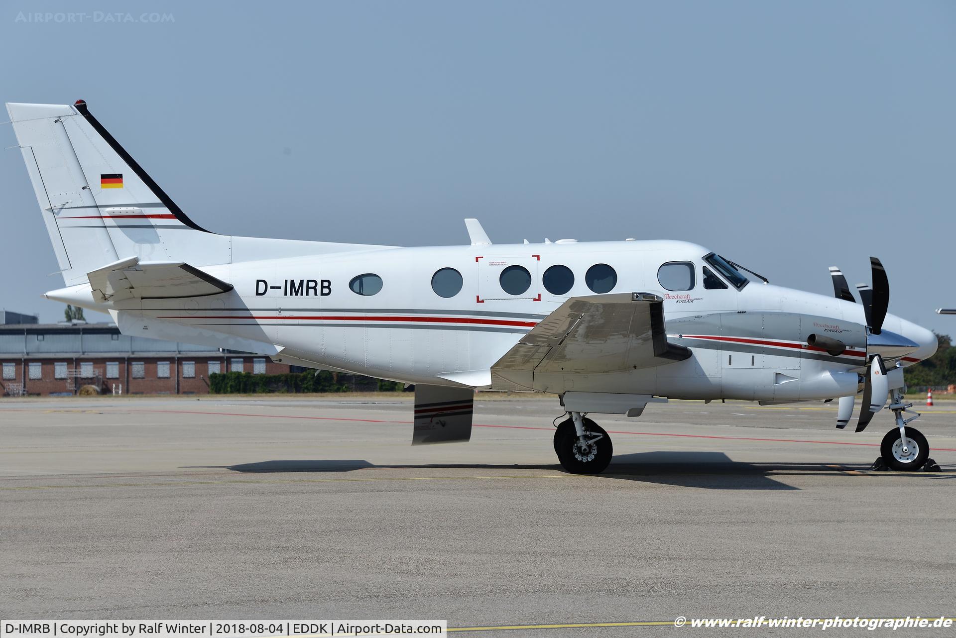 D-IMRB, 2008 Hawker Beechcraft C90GTi King Air King Air C/N LJ-1900, Hawker Beechcraft C90GTi King Air - EFD E-Aviation - LJ-1900 - D-IMRB - 04.08.2018 - CGN