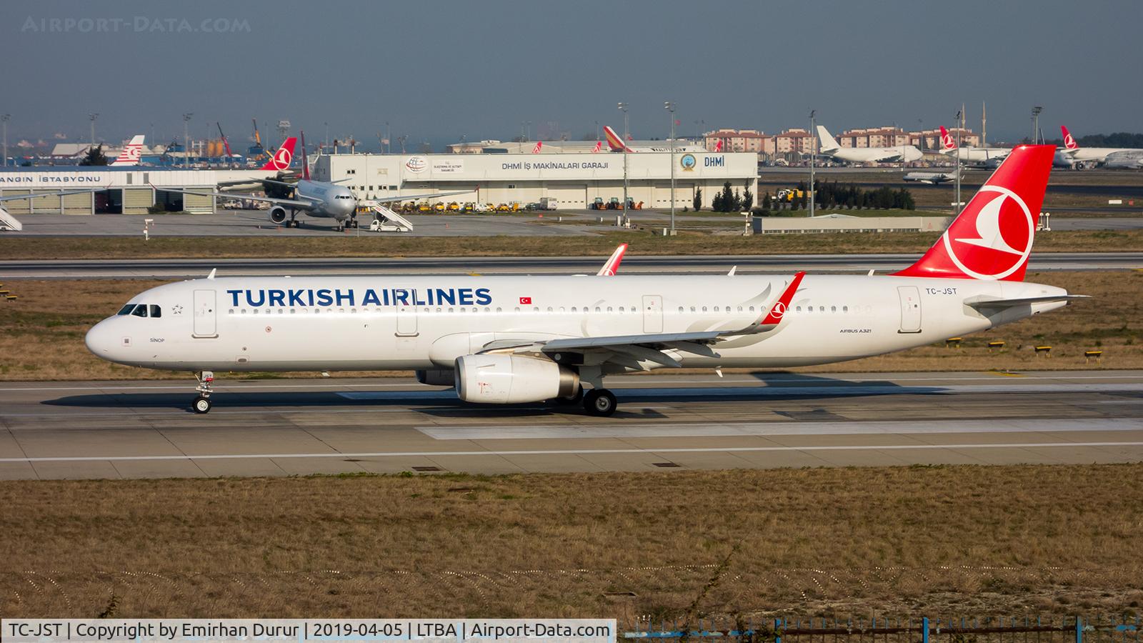 TC-JST, 2015 Airbus A321-231 C/N 6682, Taken on last day of the Istanbul Ataturk Airport