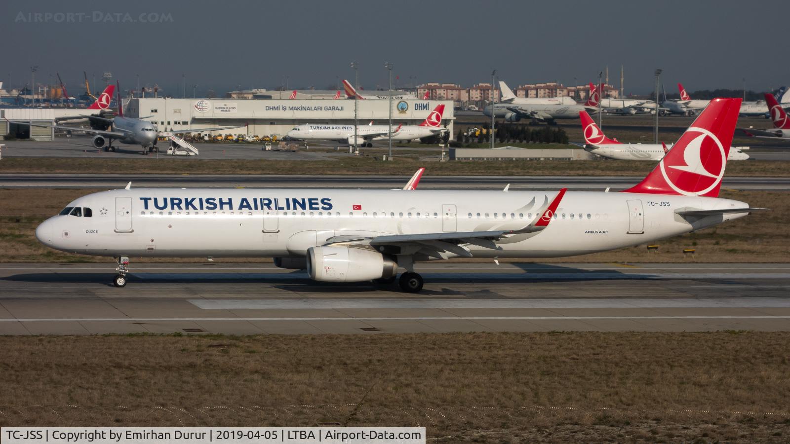 TC-JSS, 2015 Airbus A321-231 C/N 6657, Last day of the Istanbul Ataturk Airport