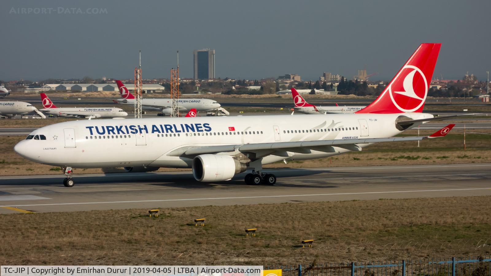TC-JIP, 2007 Airbus A330-223 C/N 876, Taken on last day of the Istanbul Ataturk Airport
