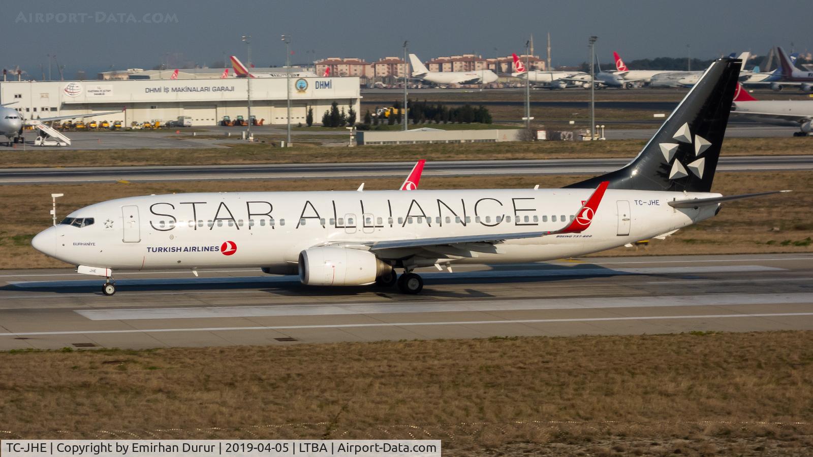 TC-JHE, 2008 Boeing 737-8F2 C/N 35744, Taken on last day of the Istanbul Ataturk Airport