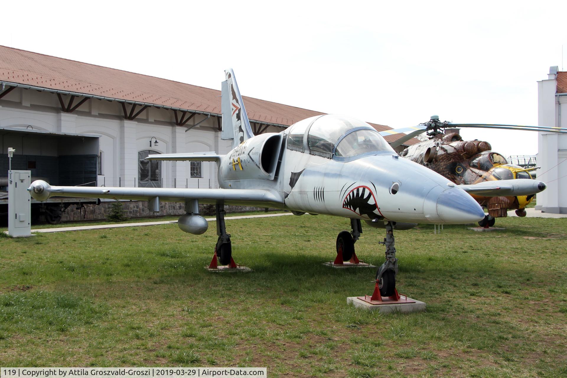 119, 1978 Aero L-39ZO Albatros C/N 831119, RepTár. Szolnok aviation history museum, Hungary