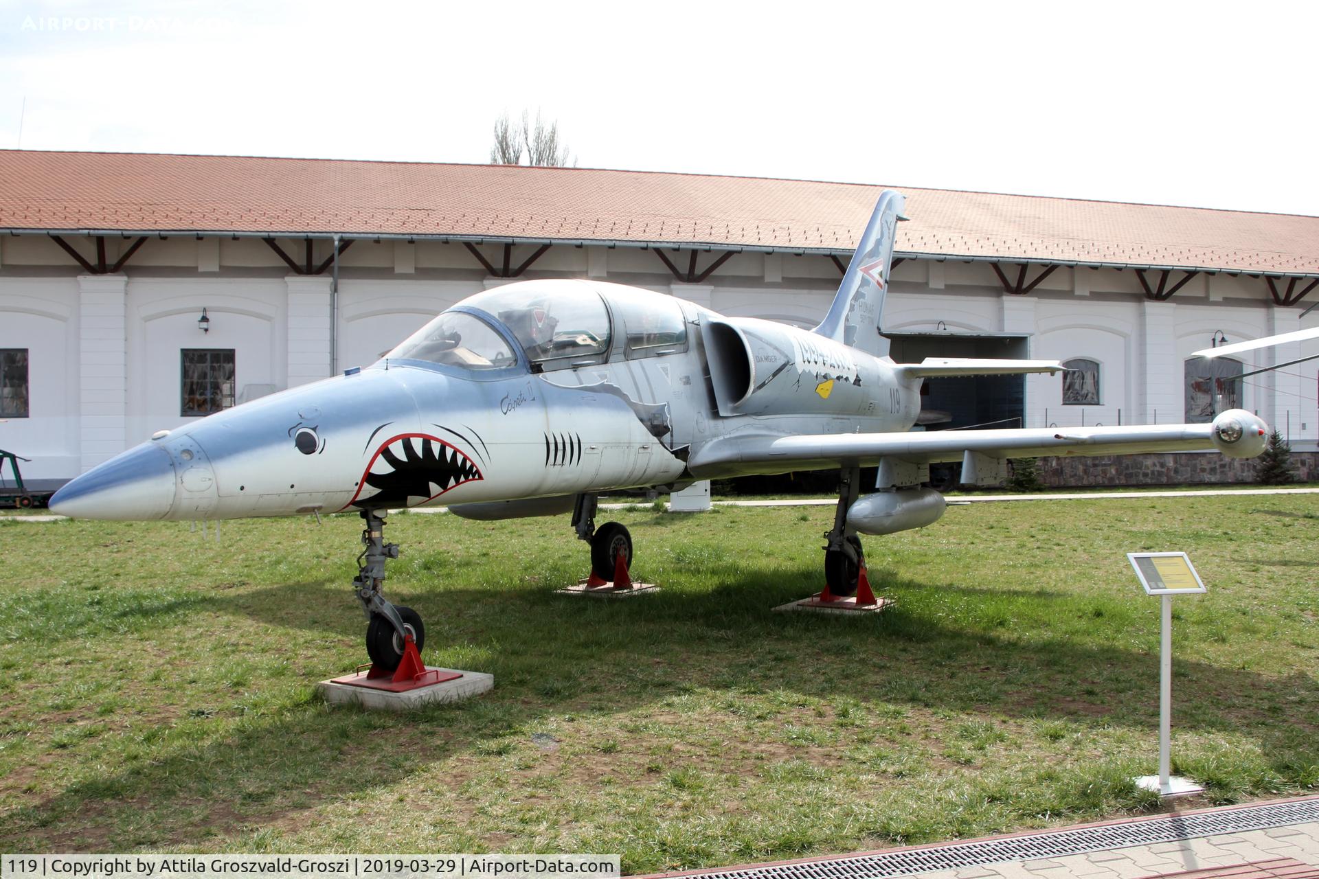 119, 1978 Aero L-39ZO Albatros C/N 831119, RepTár. Szolnok aviation history museum, Hungary