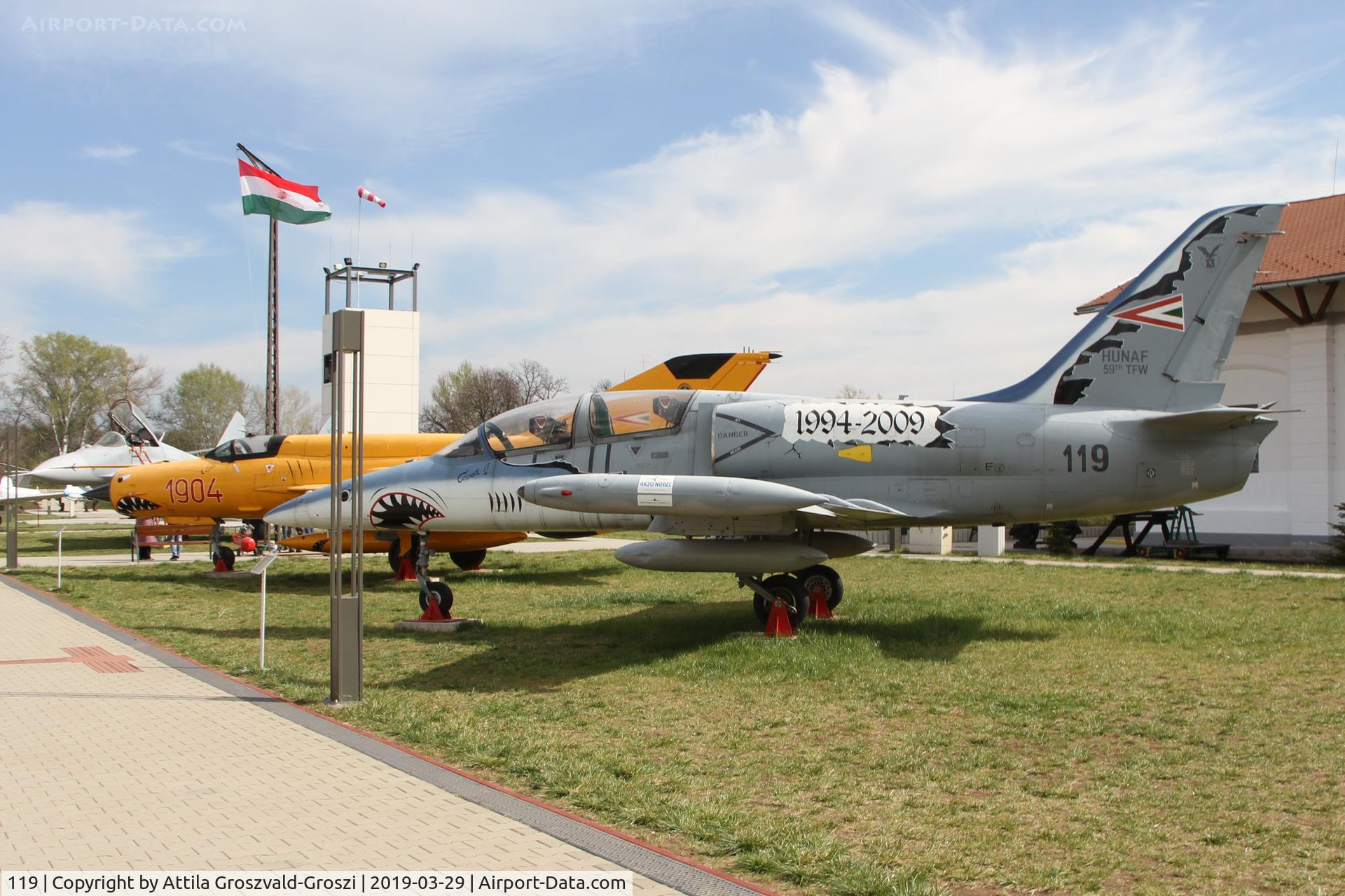119, 1978 Aero L-39ZO Albatros C/N 831119, RepTár. Szolnok aviation history museum, Hungary