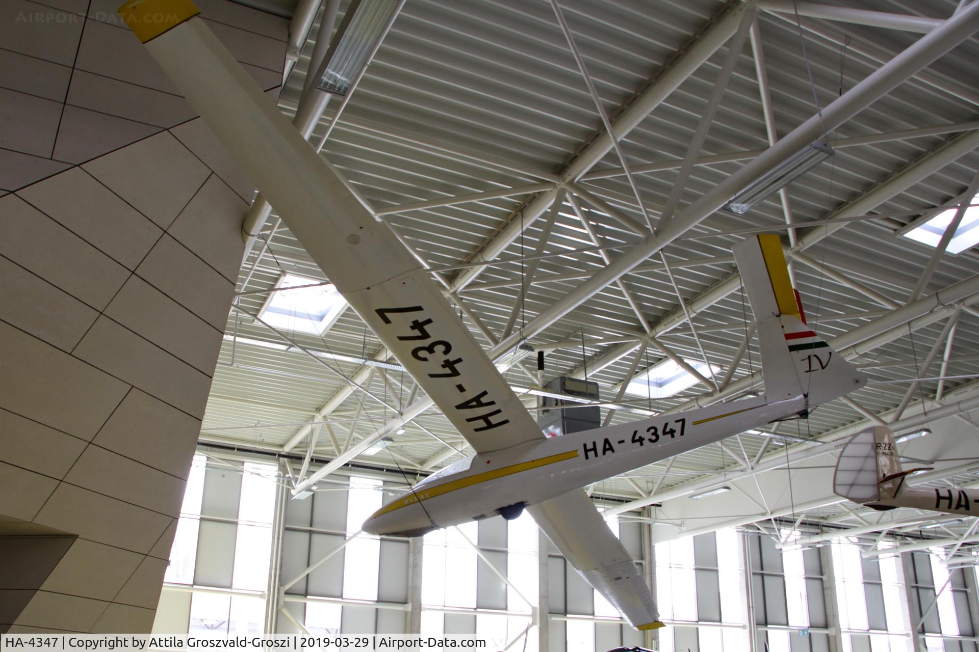 HA-4347, 1976 PZL-Bielsko SZD-30 Pirat C/N S-07.07, RepTár. Szolnok aviation history museum, Hungary