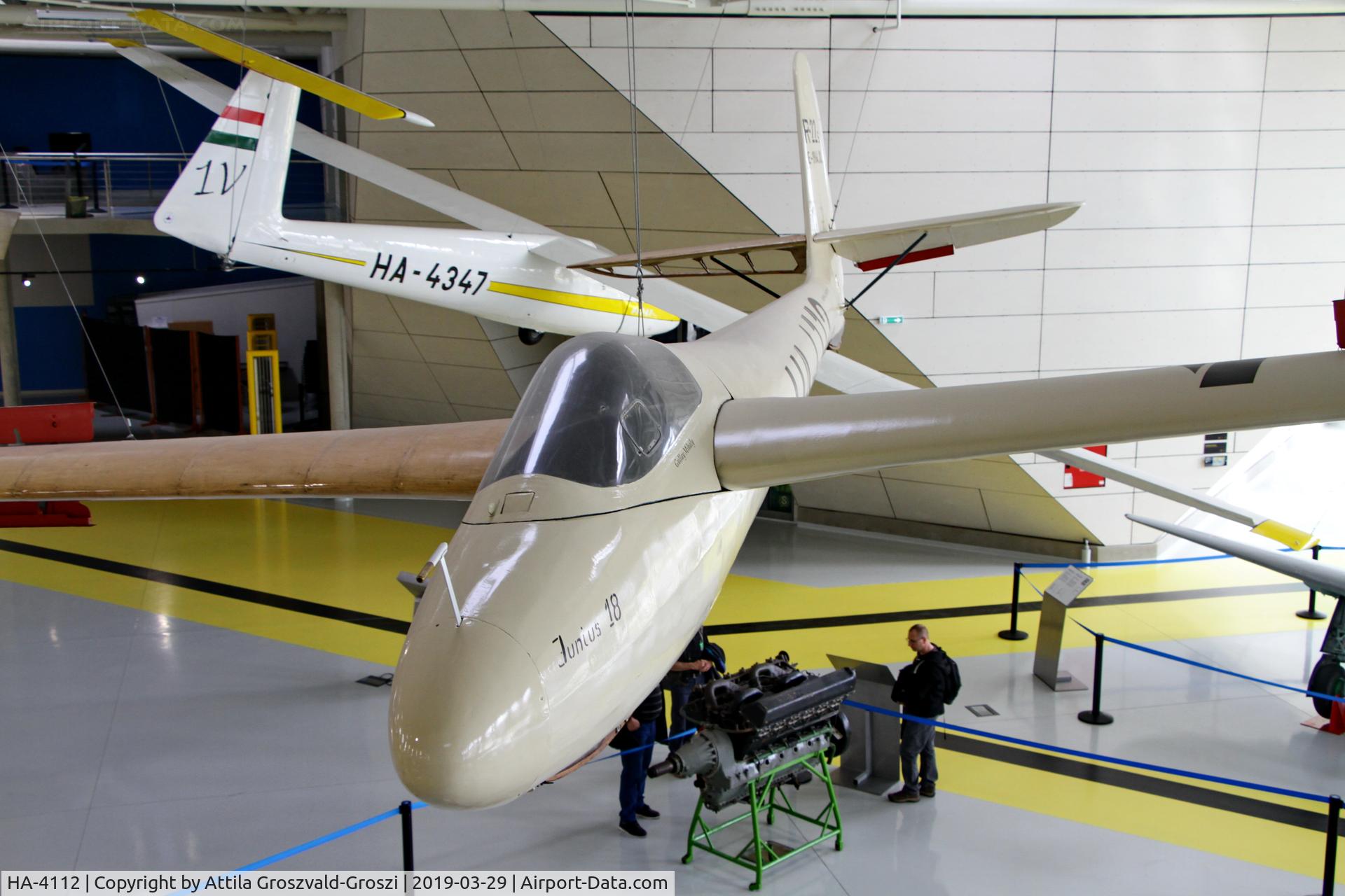 HA-4112, 1950 Rubik R-22S Junius 18 C/N E-890, RepTár. Szolnok aviation history museum, Hungary
