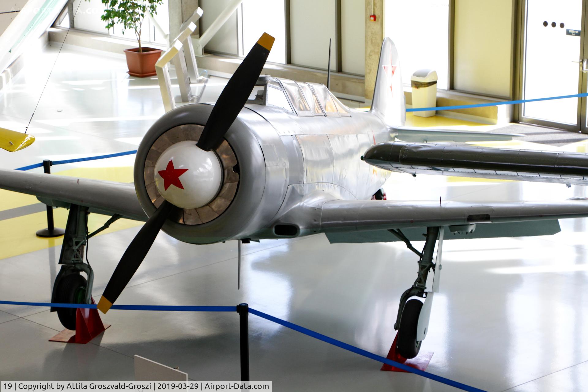 19, 1955 Let C-11 (Yak-11) C/N 171119, RepTár. Szolnok aviation history museum, Hungary