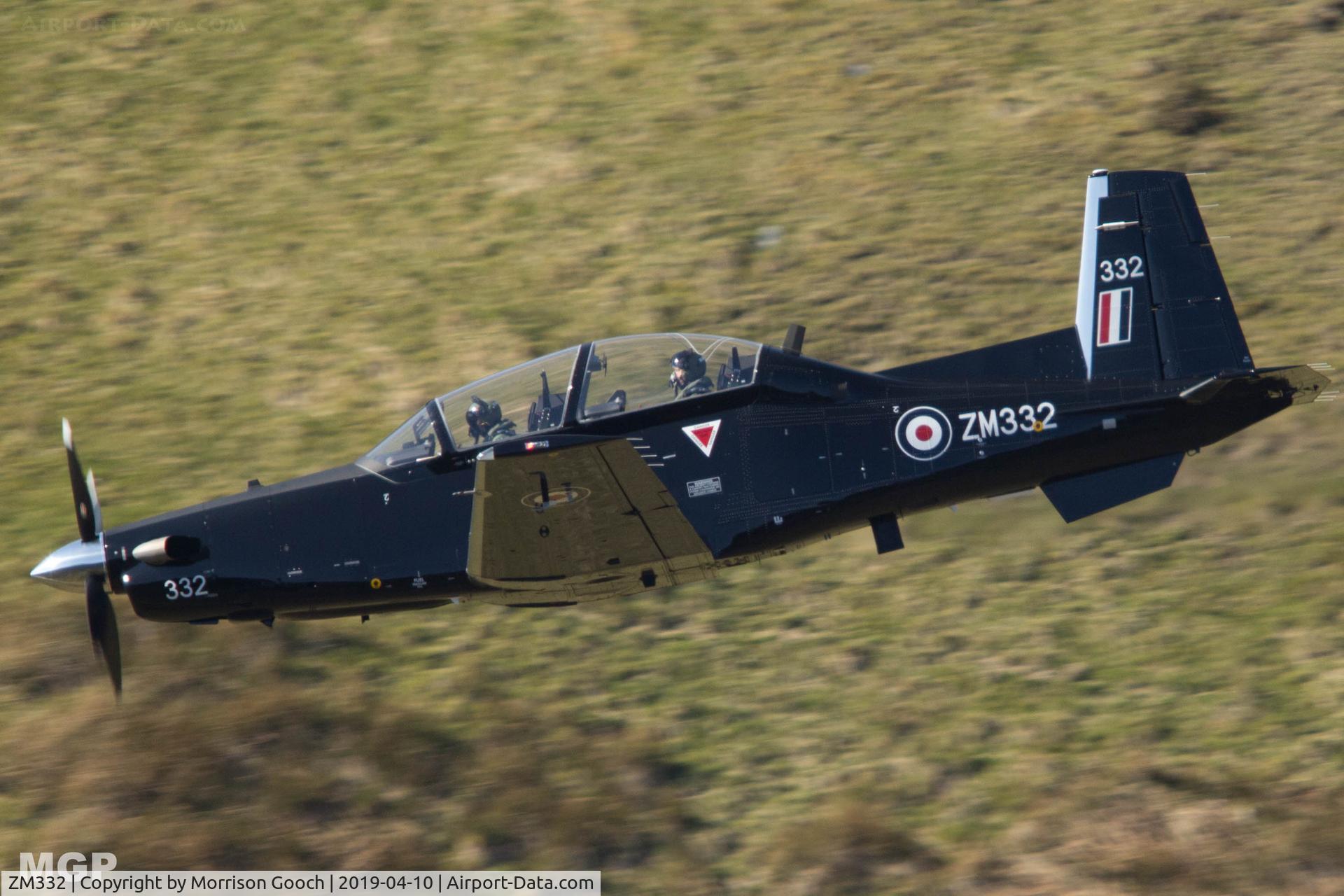 ZM332, 2018 Beechcraft T-6C Texan T.1 C/N PM-130, Taken from CAD East on April 10th 2019