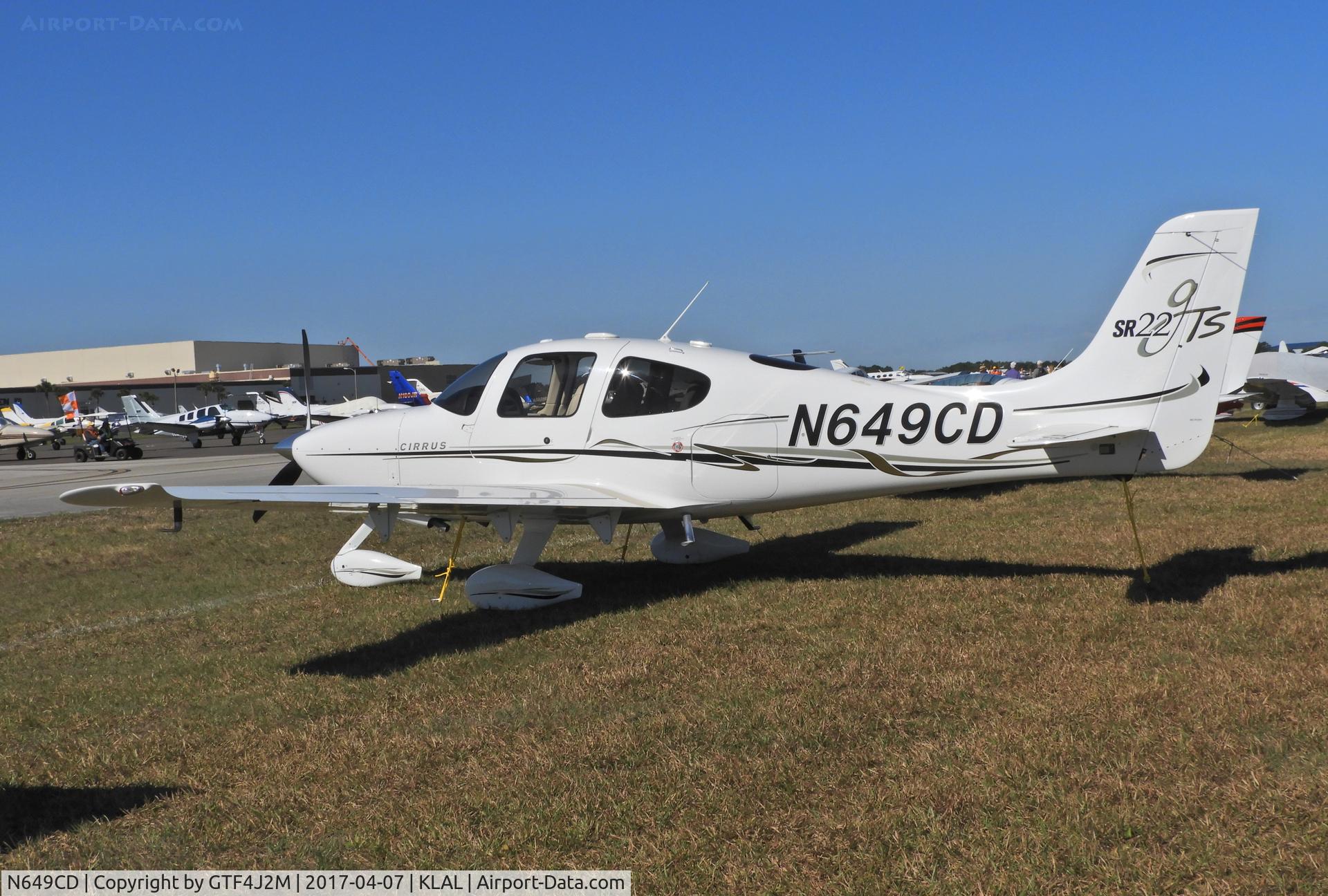N649CD, 2005 Cirrus SR22 C/N 1709, N649CD  at Sun 'n Fun, Lakeland 7.4.17