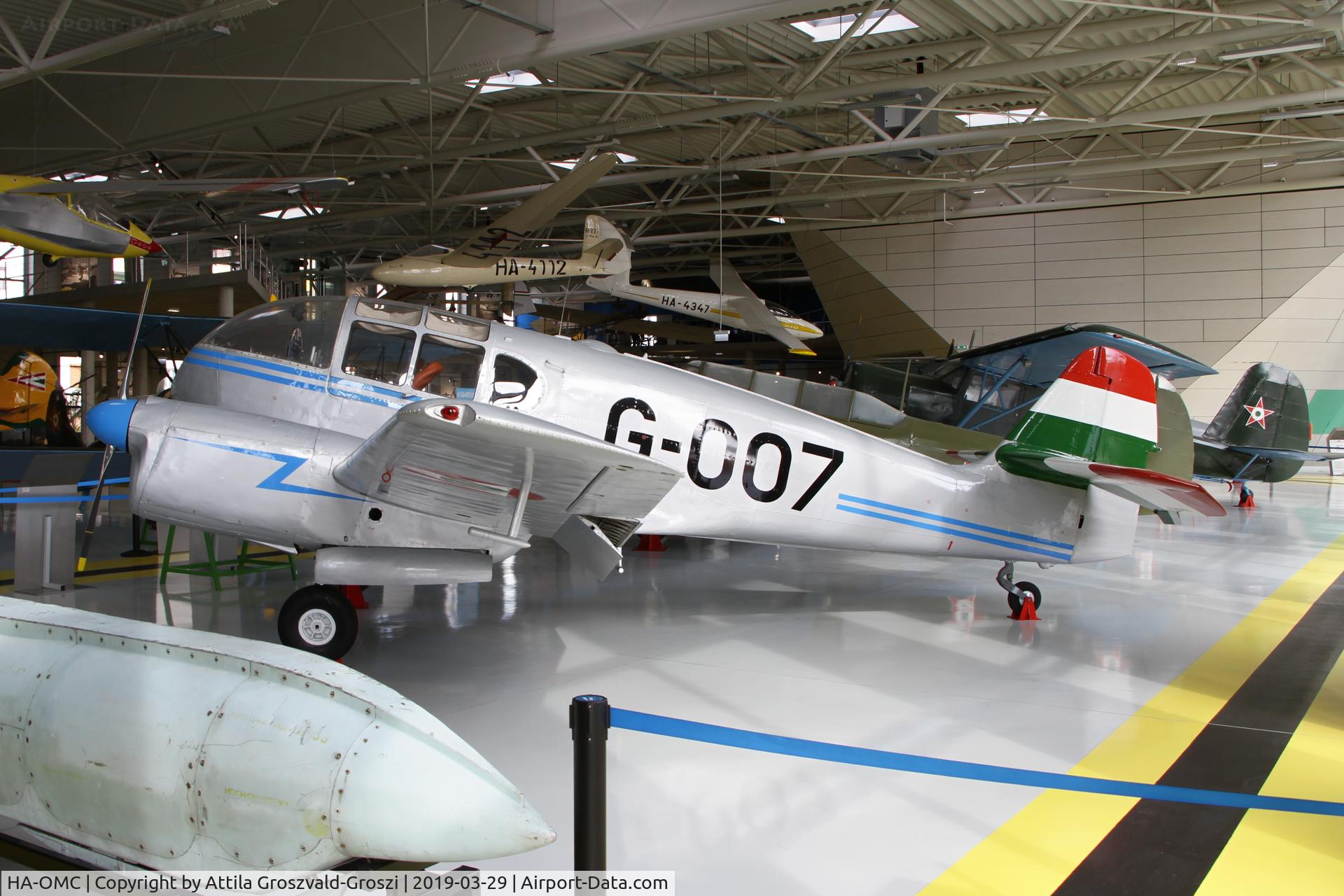 HA-OMC, 1958 Let Aero Ae-45S Super C/N 04-009, RepTár. Szolnok aviation history museum, Hungary