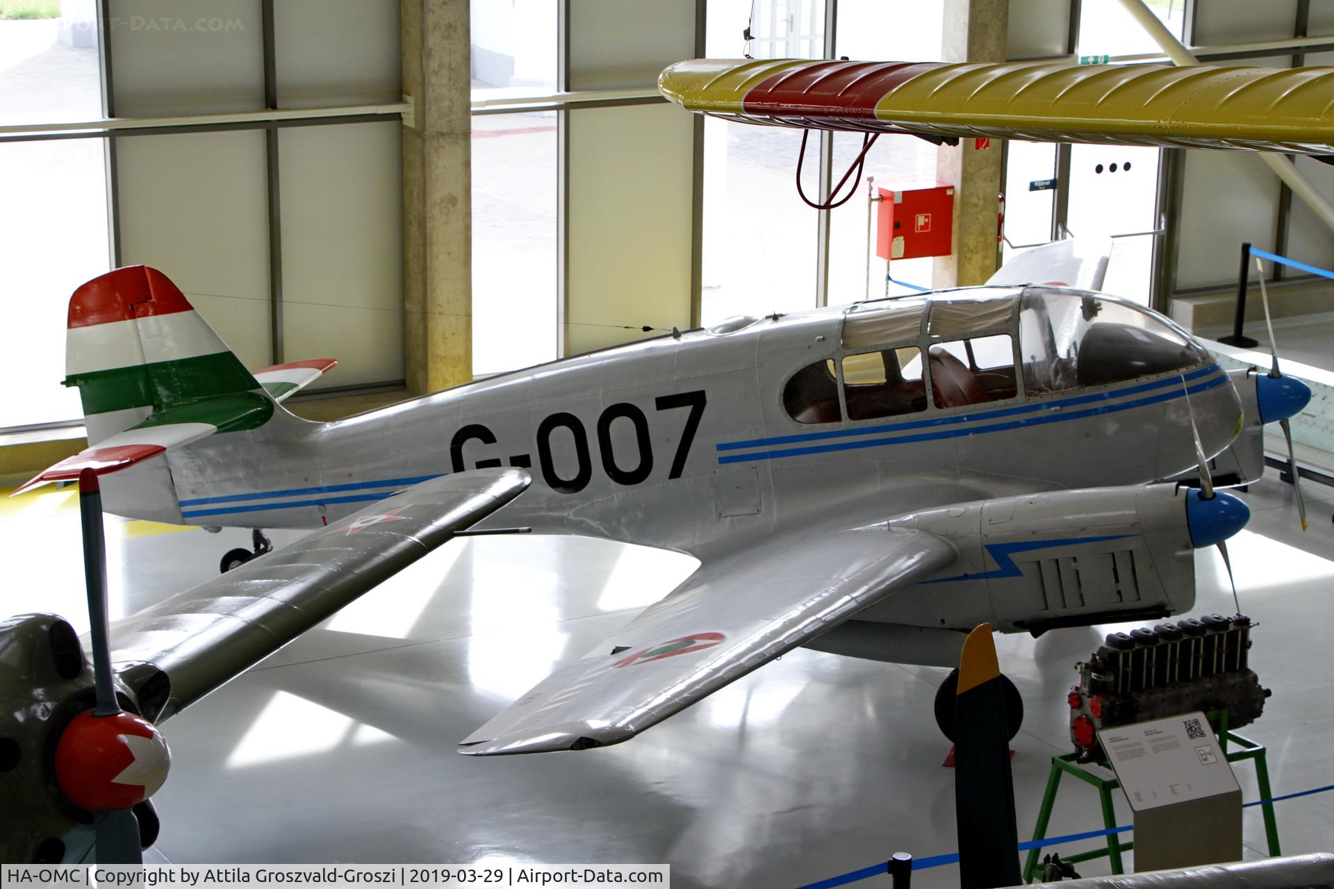 HA-OMC, 1958 Let Aero Ae-45S Super C/N 04-009, RepTár. Szolnok aviation history museum, Hungary