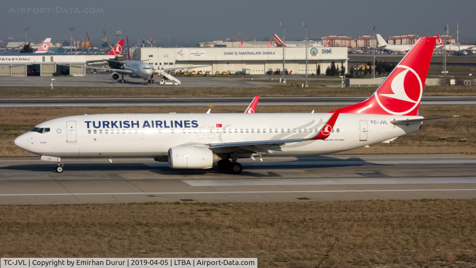 TC-JVL, 2016 Boeing 737-8F2 C/N 60017, Taken on last day of Istanbul Ataturk Airport