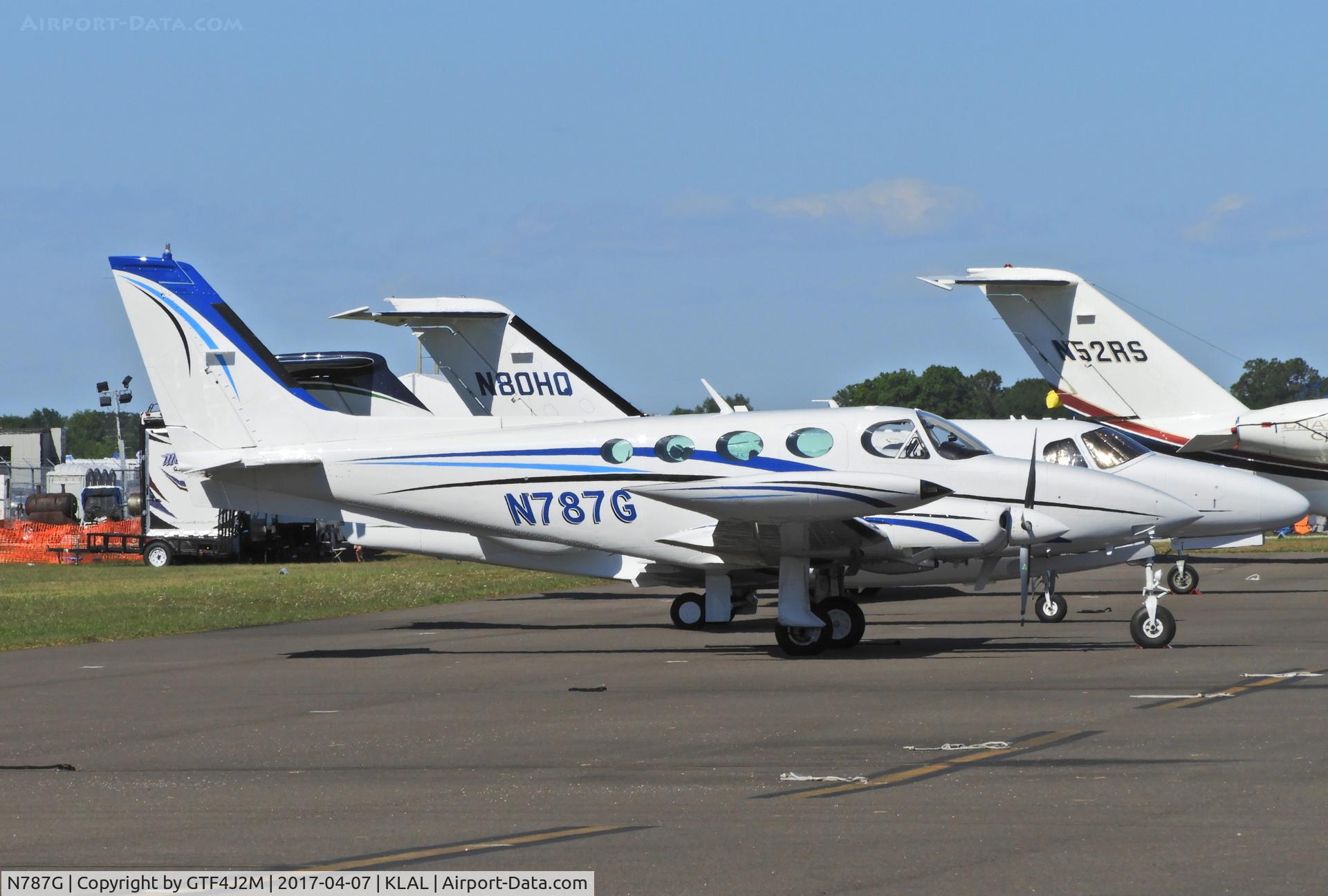N787G, 1979 Cessna 340A C/N 340A0961, N787G  at Sun 'n Fun, Lakeland 7.4.17