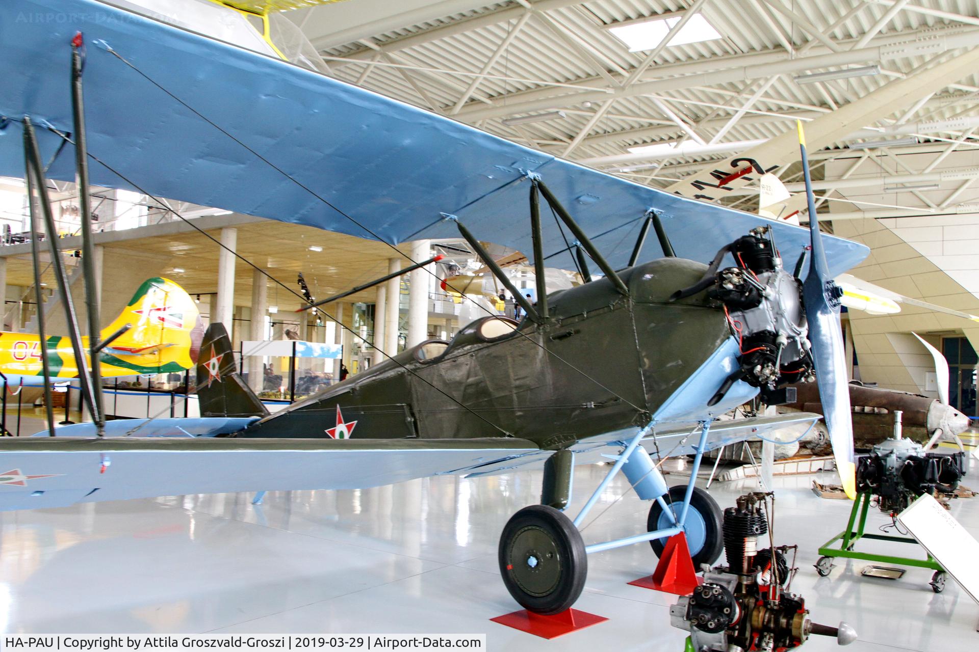 HA-PAU, 1954 PZL-Okecie CSS-13 (Polikarpov Po-2) C/N 0443, RepTár. Szolnok aviation history museum, Hungary